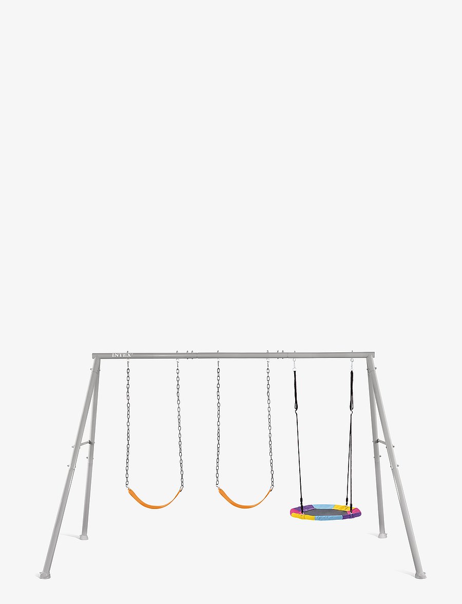 INTEX - INTEX Saucer Swing And Swing Three Feature Set 3,43 m x 2,35 - rólur - multicolor - 1