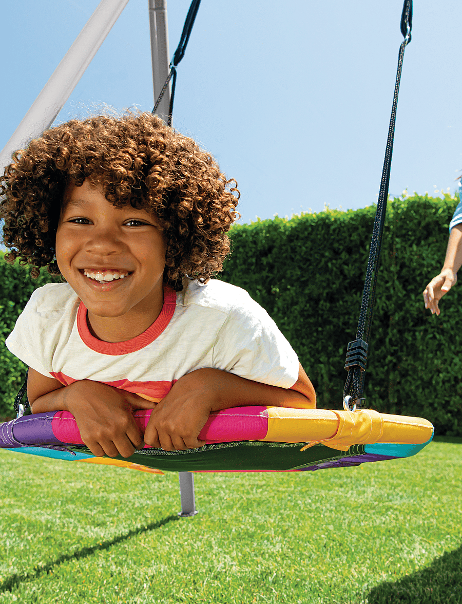 INTEX - INTEX Saucer Swing And Swing Three Feature Set 3,43 m x 2,35 - rólur - multicolor - 0