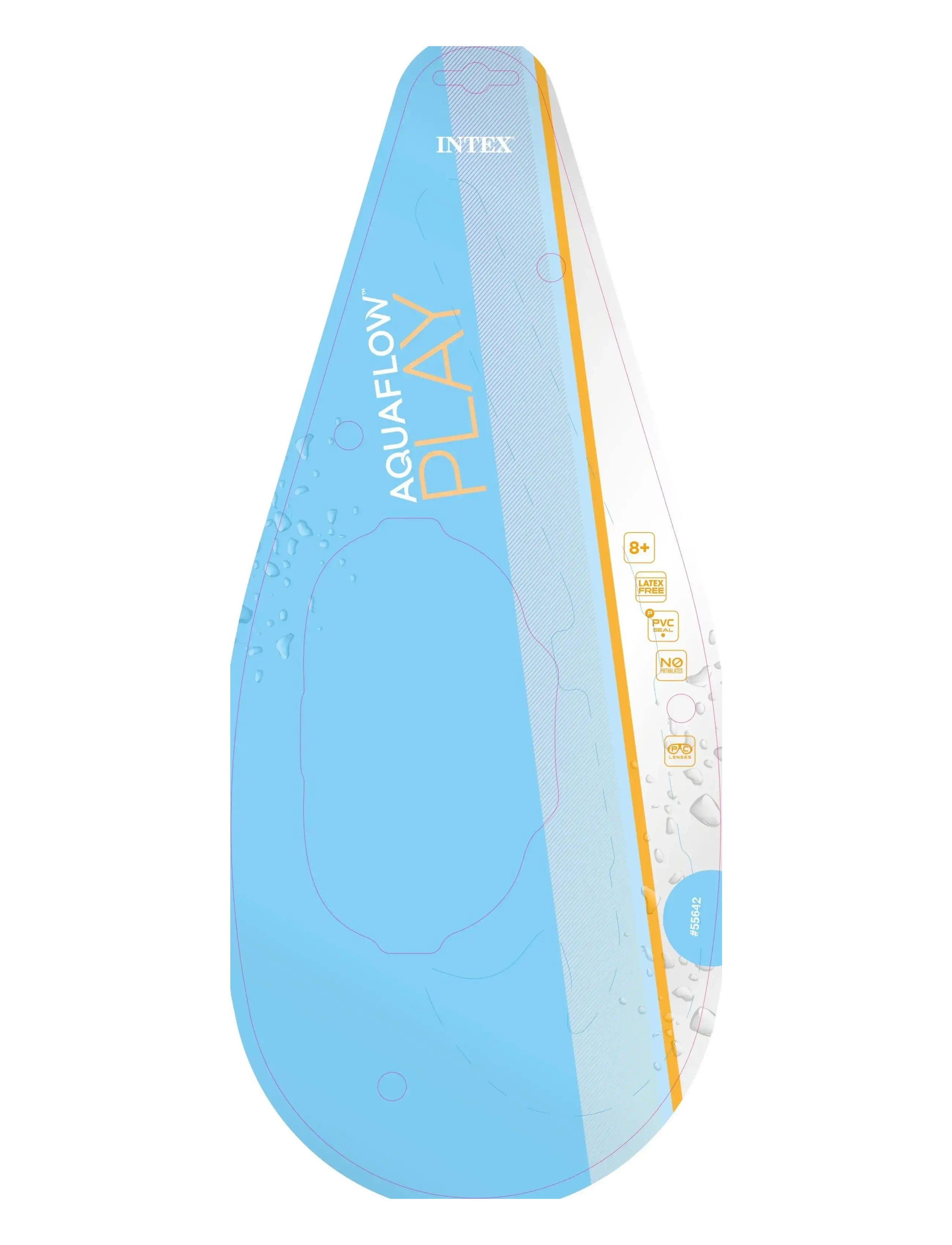 INTEX - INTEX Snorkelset Cyklop + Snorkel (från 8 år) (Adventurer Swim Set) - dykkerlegetøj - multi coloured - 1