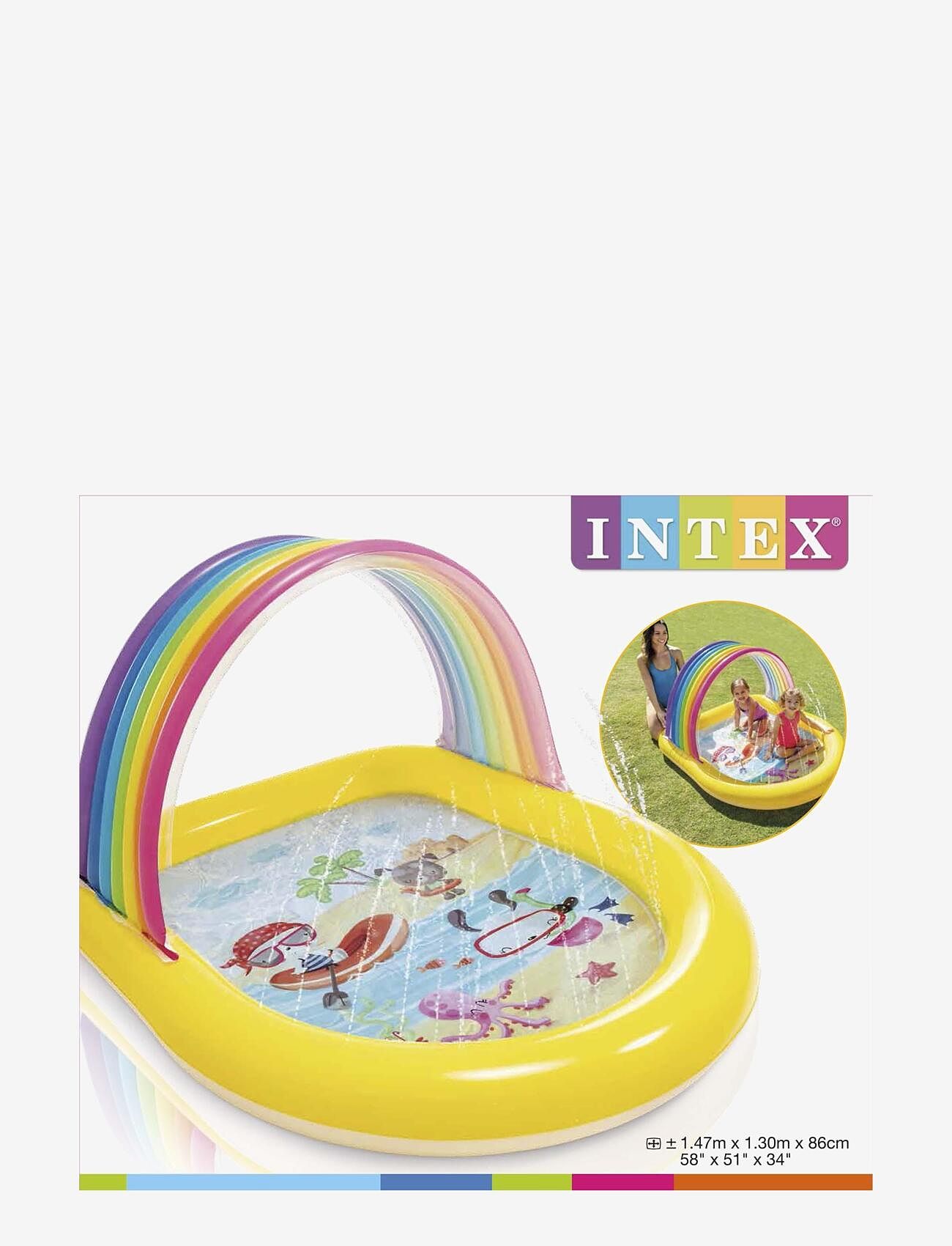 INTEX - INTEX Rainbow Arch Spray Pool - barnpooler - multi coloured - 2