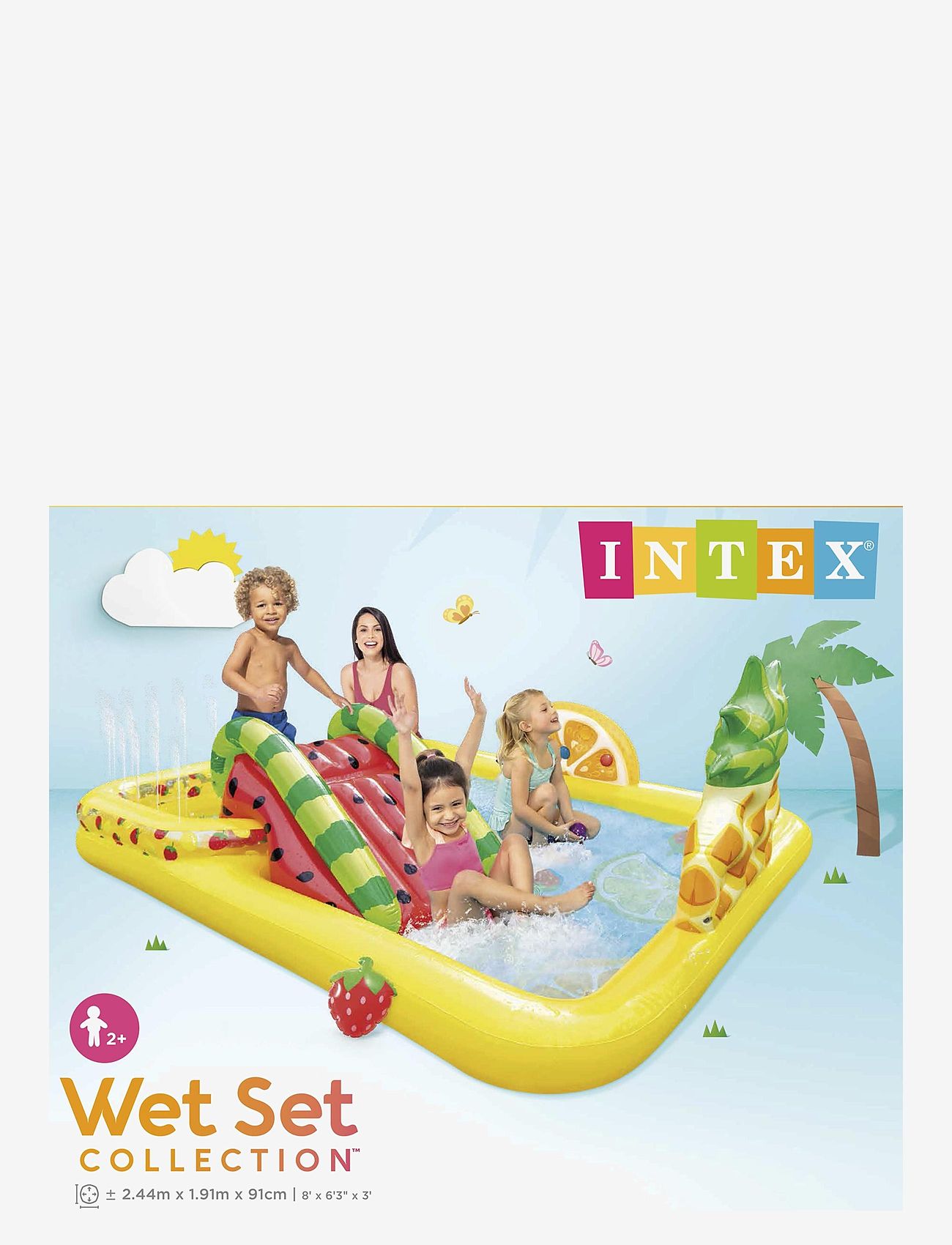 INTEX - INTEX Fun'n Fruity Play Center - barnpooler - multi coloured - 1