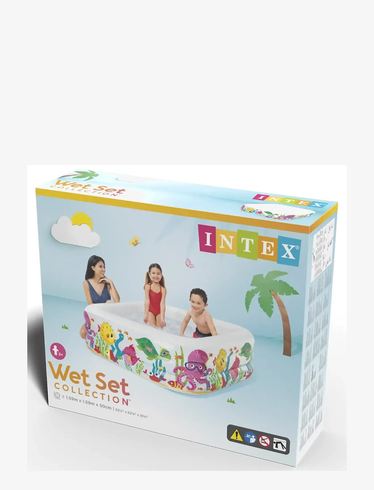 INTEX - INTEX Sea Aquarium Pool - børnepools - multicolor - 2