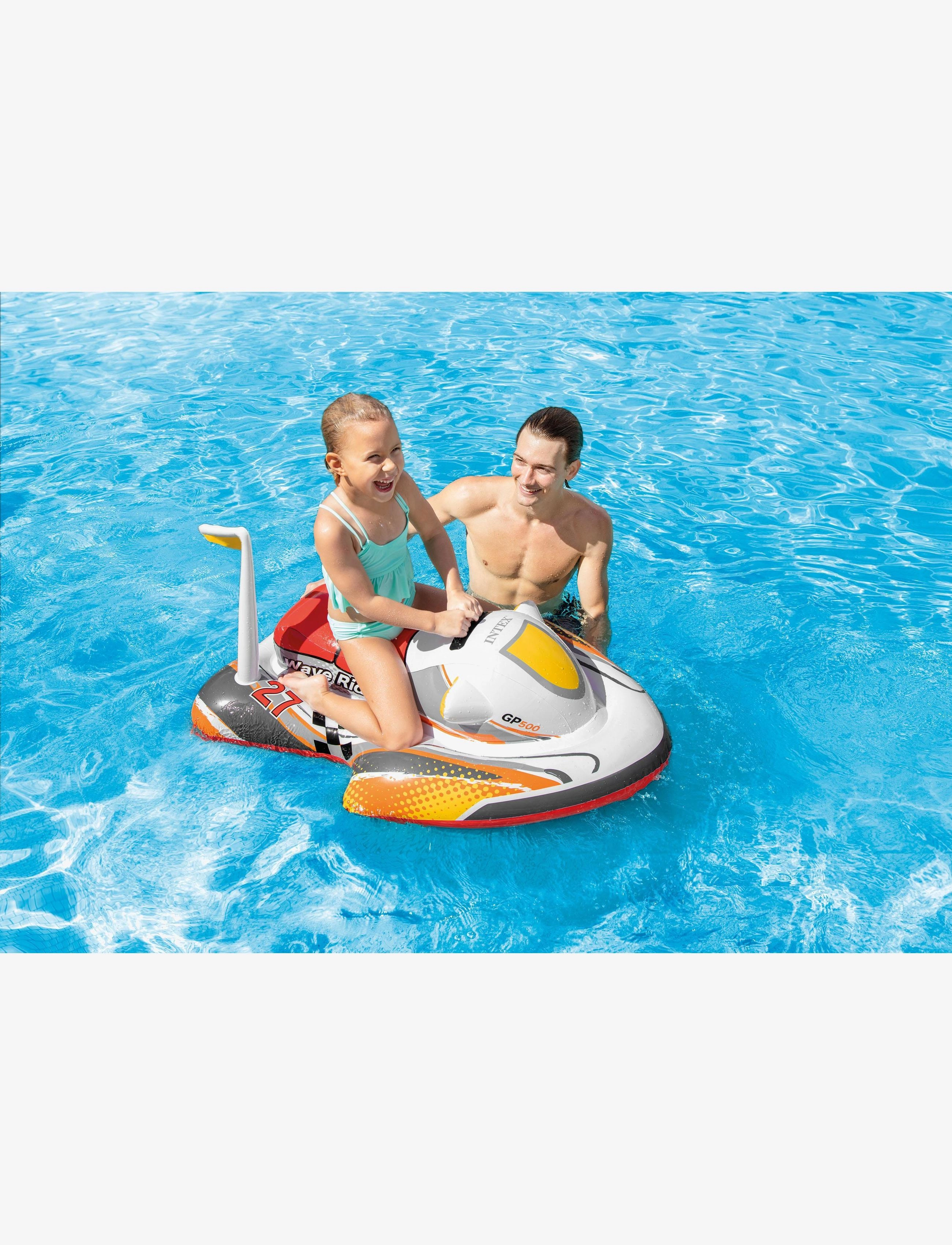 INTEX - INTEX Wave Rider Ride-On - badringar & badmadrasser - multi coloured - 2
