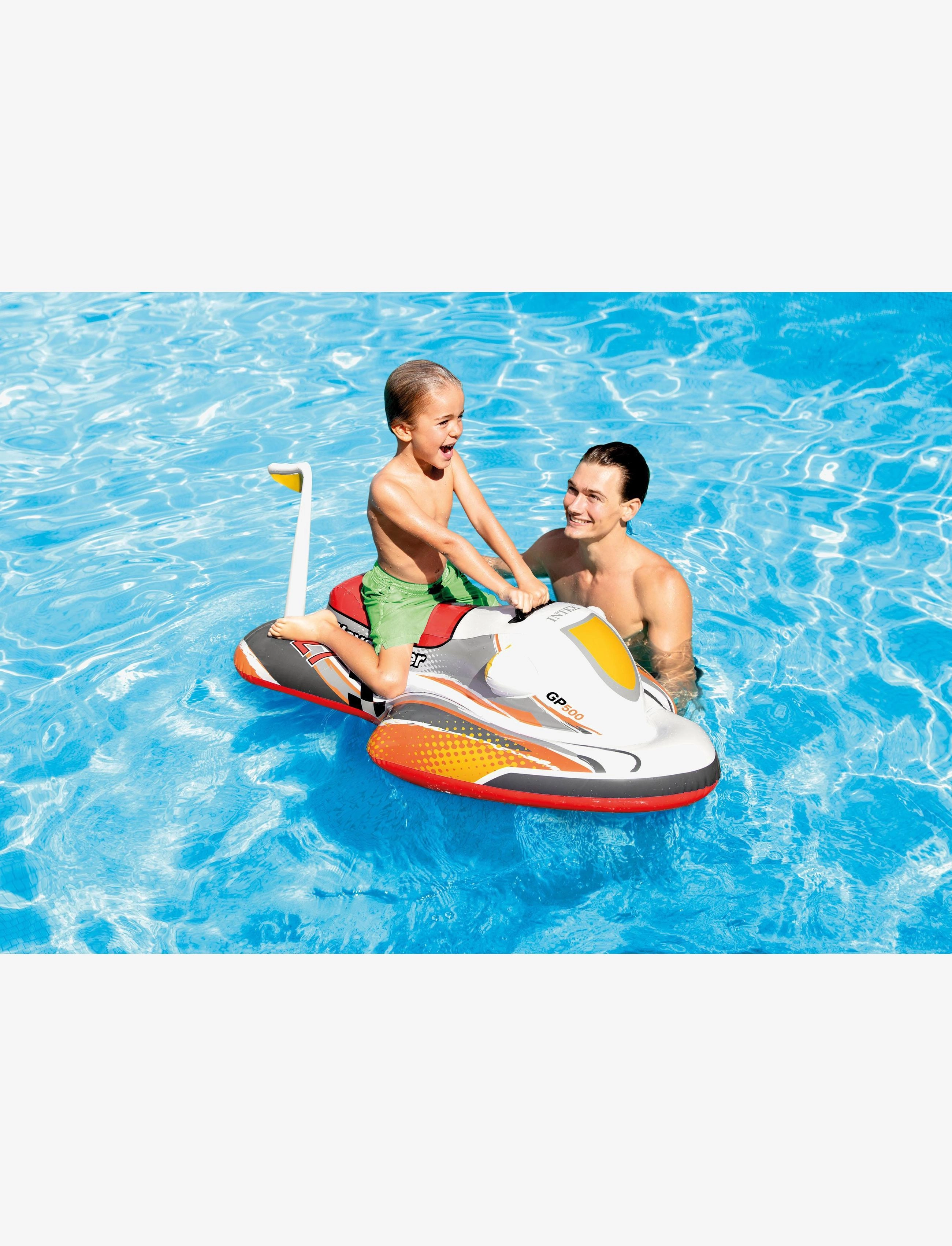 INTEX - INTEX Wave Rider Ride-On - badringar & badmadrasser - multi coloured - 3