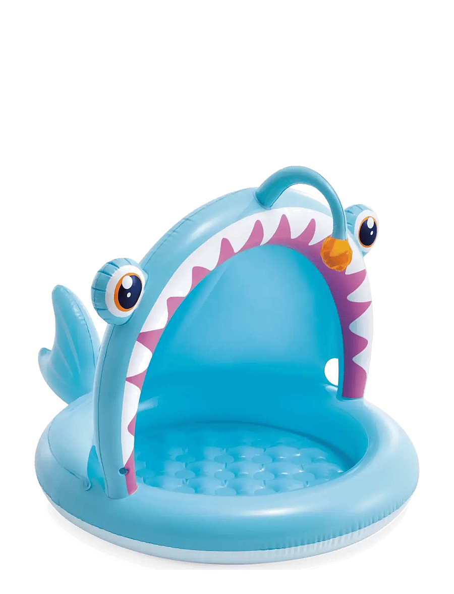 INTEX - Angler Fish Baby Pool 127x102cm Age 1-3 - lasten uima-altaat - blue - 1