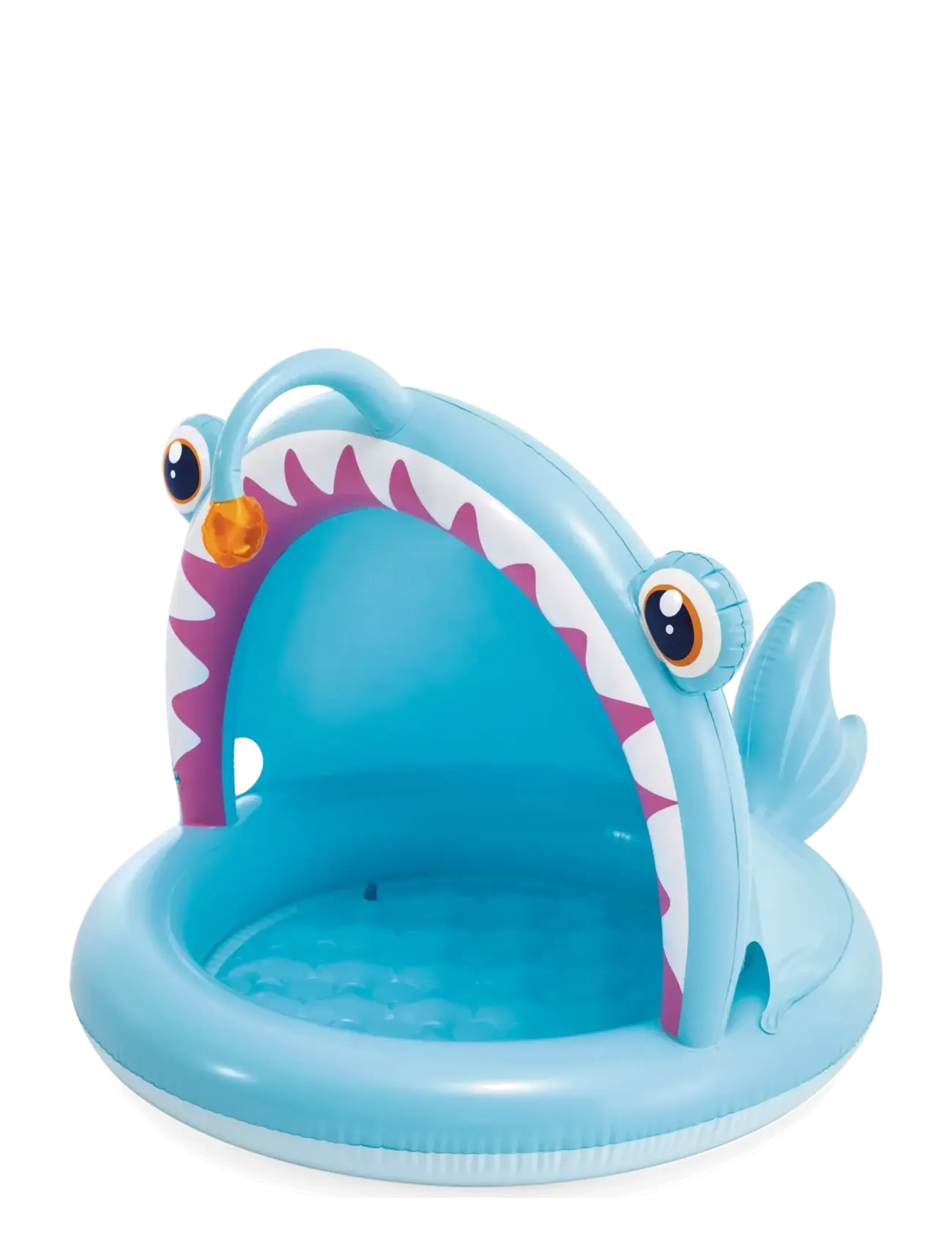 INTEX - Angler Fish Baby Pool 127x102cm Age 1-3 - barnpooler - blue - 4