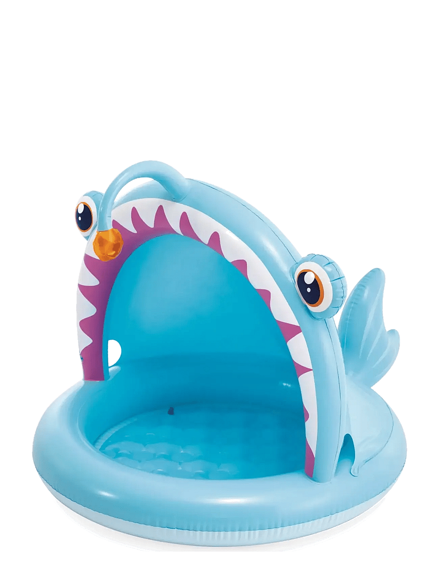 INTEX - Angler Fish Baby Pool 127x102cm Age 1-3 - lasten uima-altaat - blue - 4