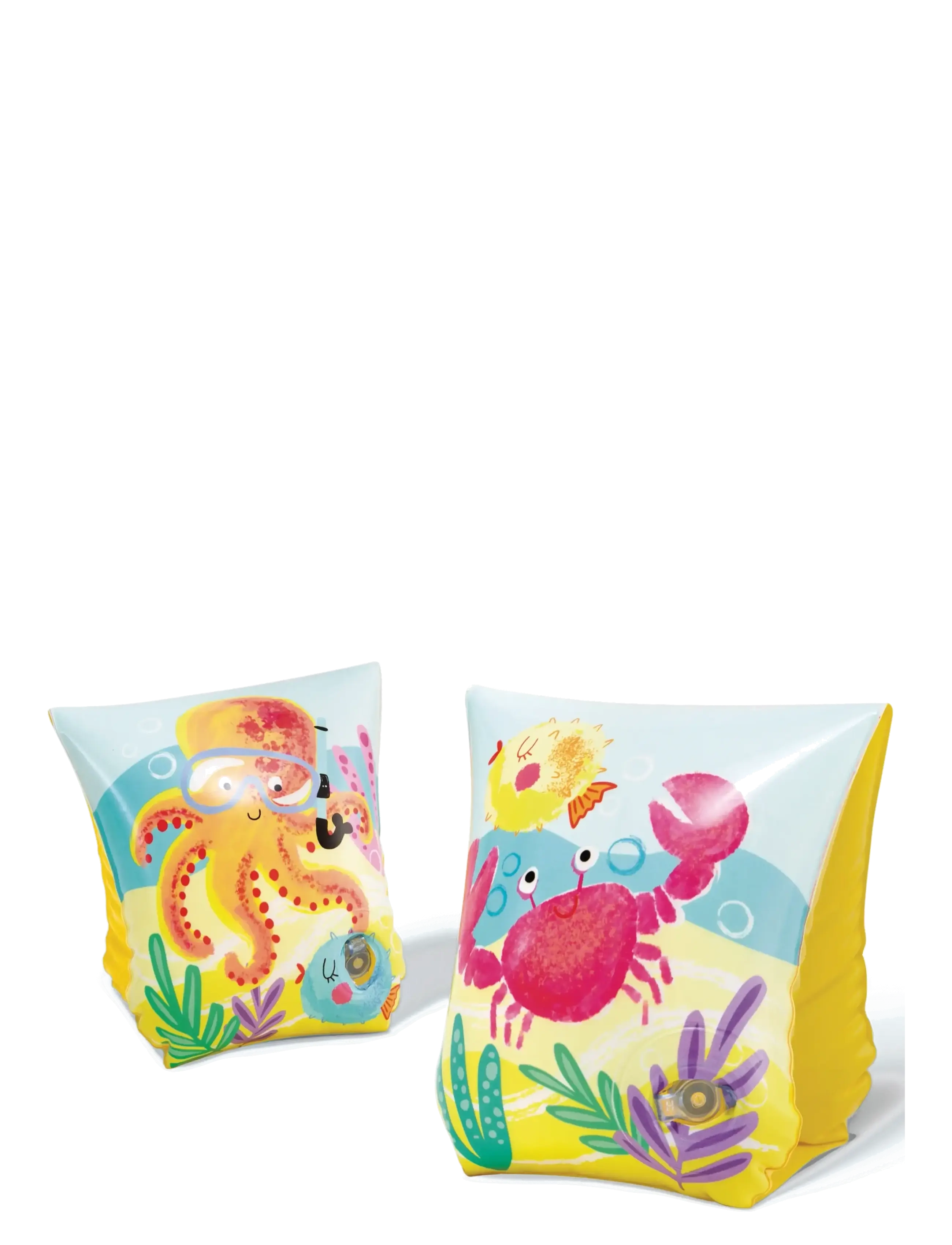INTEX Tropical Buddies Arm Bands, Age 3-6, 19-30 kg - Legetøj - YELLOW / yellow