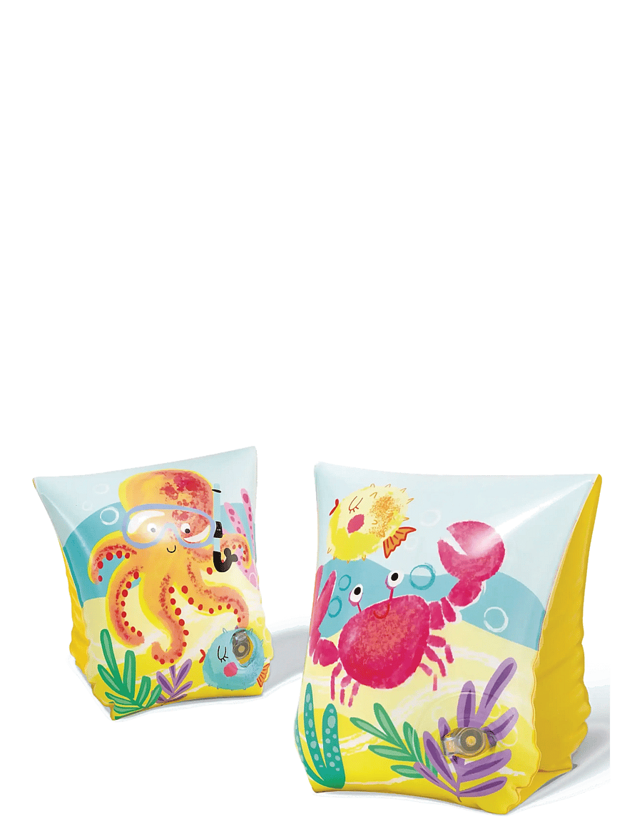 INTEX - Tropical Buddies Arm Bands, Age 3-6, 19-30 kg - uimarenkaat - yellow - 1