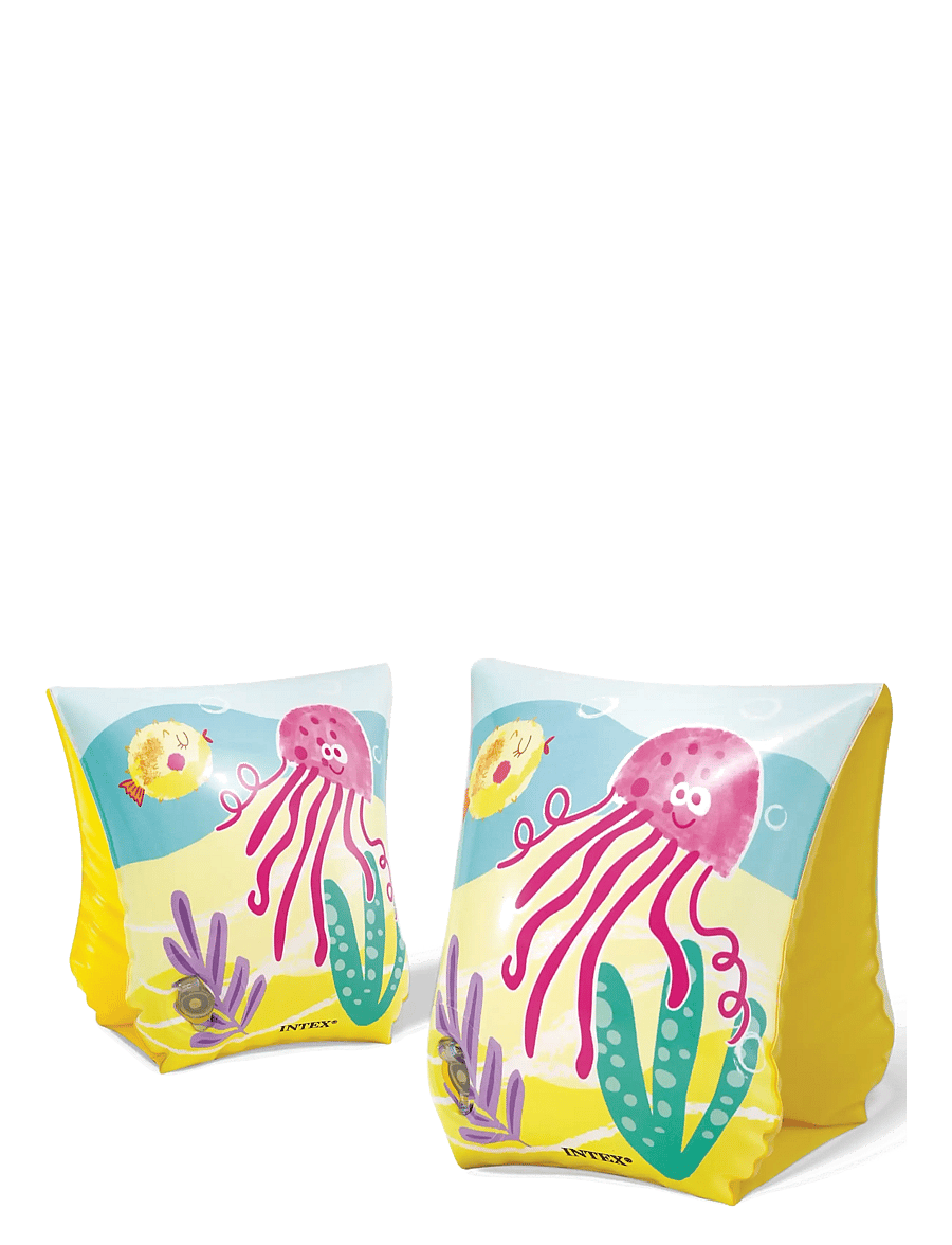 INTEX - Tropical Buddies Arm Bands, Age 3-6, 19-30 kg - uimarenkaat - yellow - 2