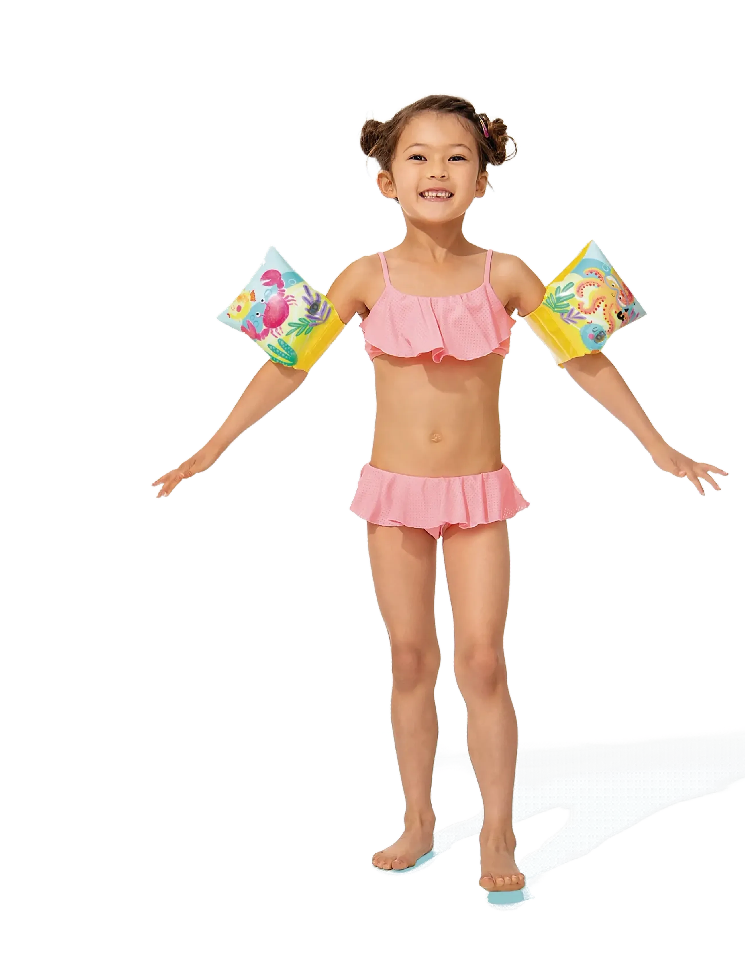 INTEX Tropical Buddies Arm Bands, Age 3-6, 19-30 Kg, One Size, Yellow, Water Legetøj > Swim Rings, Børn