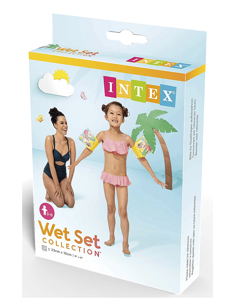 INTEX - Tropical Buddies Arm Bands, Age 3-6, 19-30 kg - sundhringir - yellow - 4