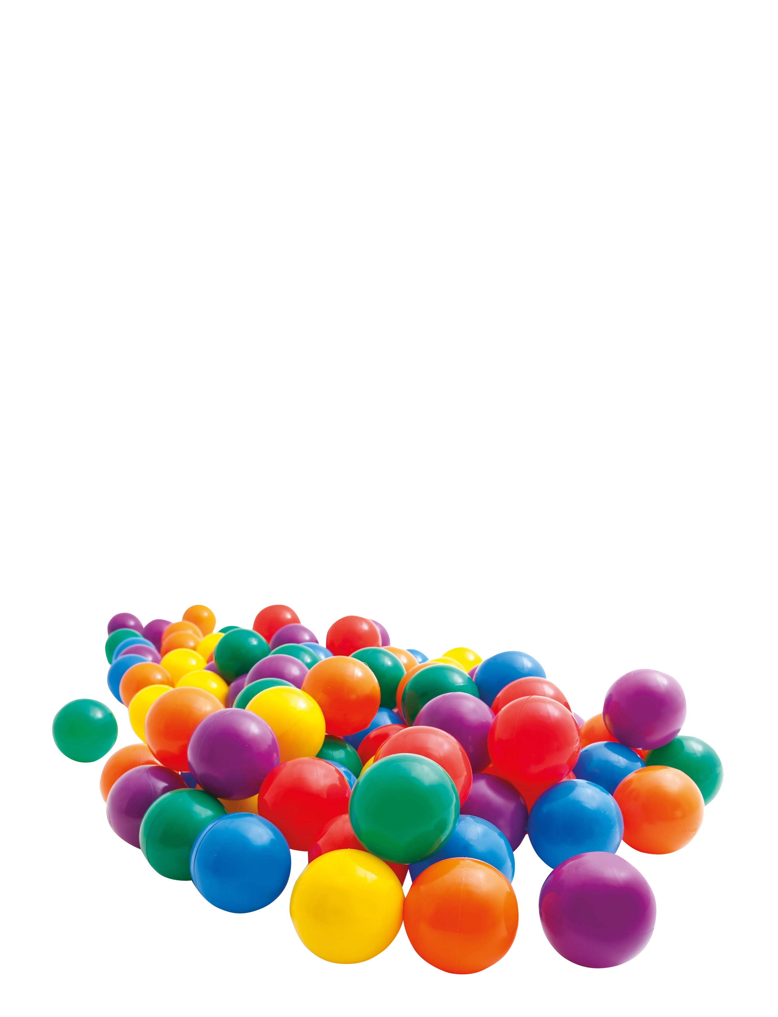 INTEX - INTEX Fun Ballz, 100 Pcs, 8 Cm. - multi coloured - 1