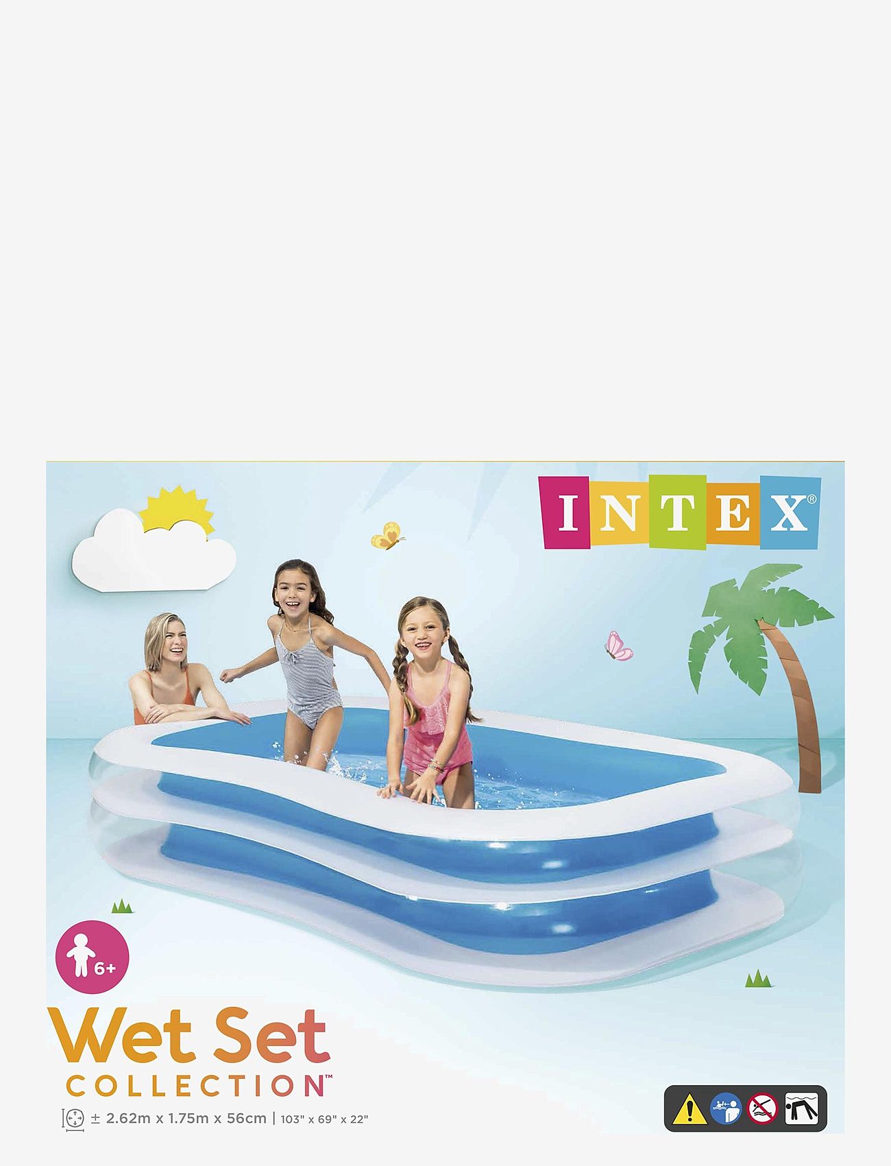 INTEX - INTEX Familjepool Swim Center Family Pool - lasten uima-altaat - multi coloured - 1