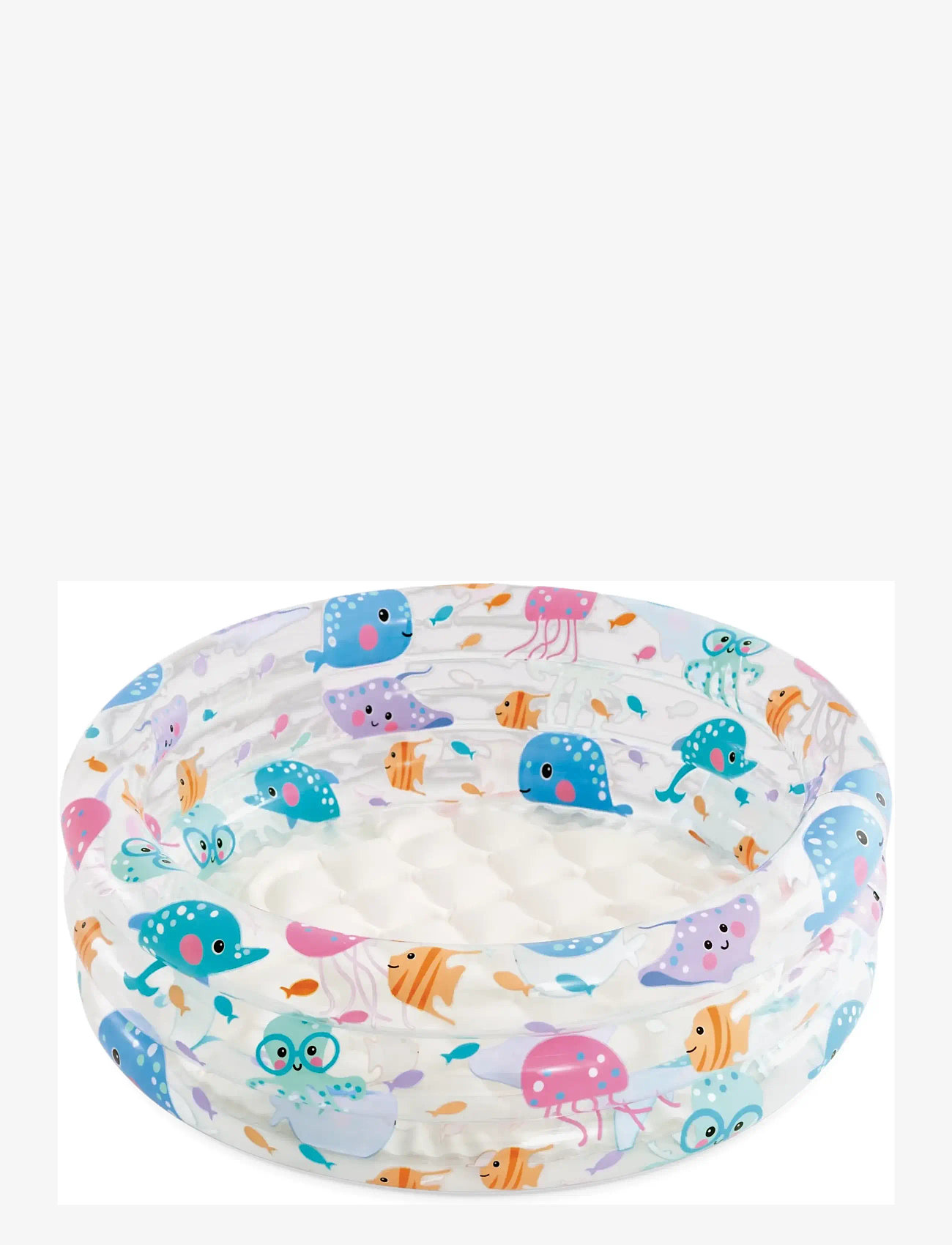 INTEX - INTEX 3-Ring Baby Pool, 28L, 61X22 Cm. - barnpooler - multicolor - 1