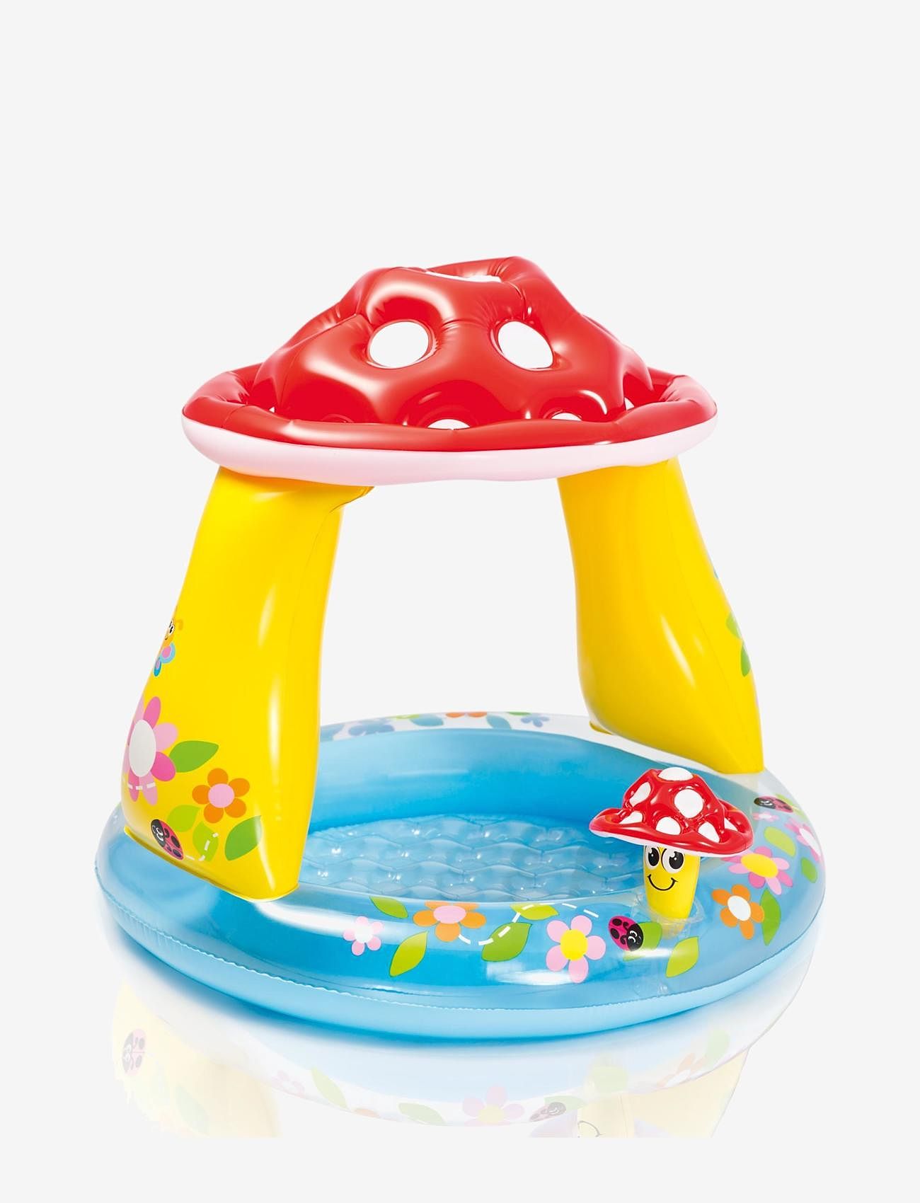 INTEX - INTEX Mushroom Baby Pool, 45L, 102X89 Cm. - multi coloured - 0