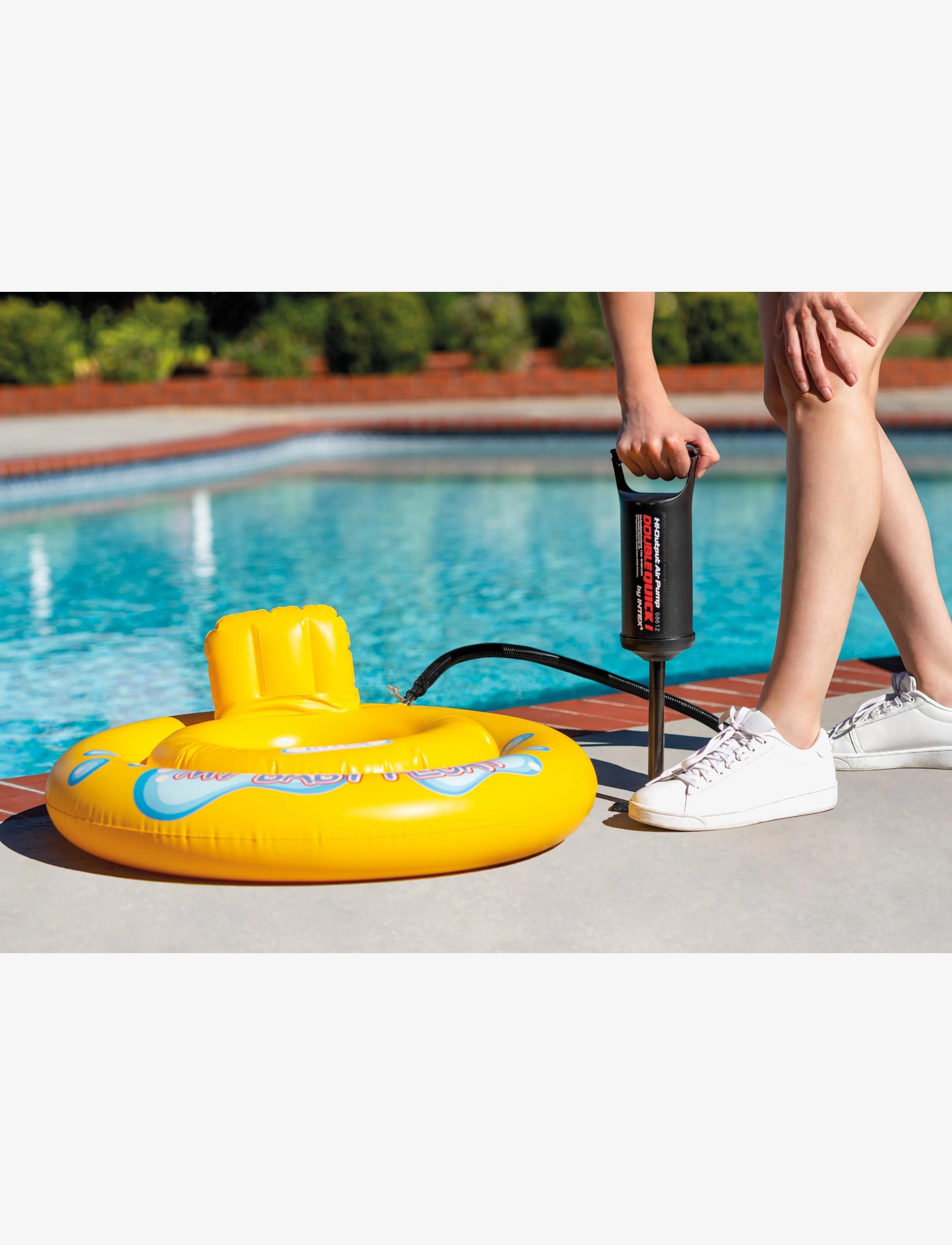 INTEX - INTEX Double Quick I Hand Pump - børnepools - multi coloured - 1