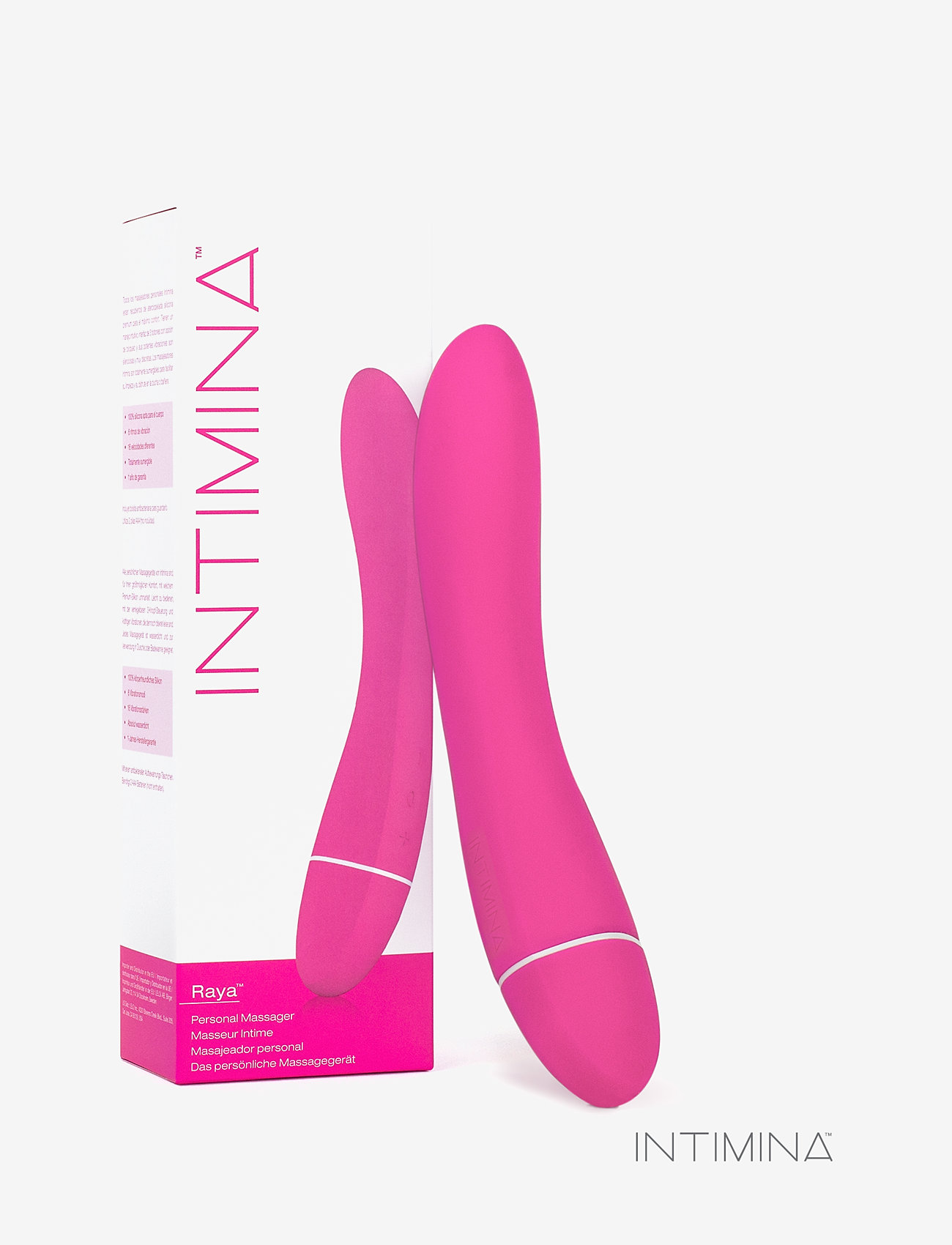 INTIMINA - Raya Personal Massager - vibratorer - pink - 0