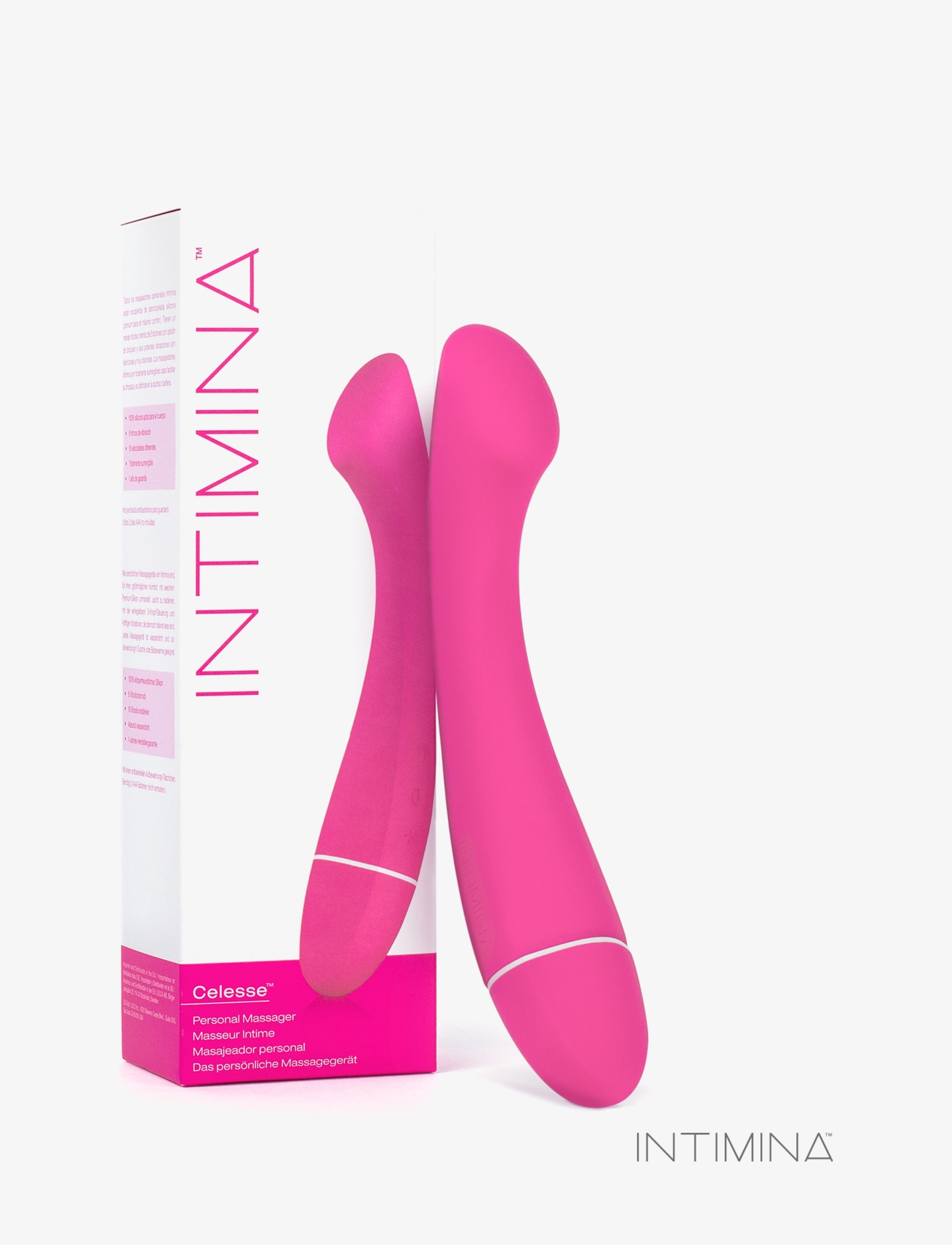 INTIMINA Celesse Personal Massager - Vibratorer - PINK / pink/rose