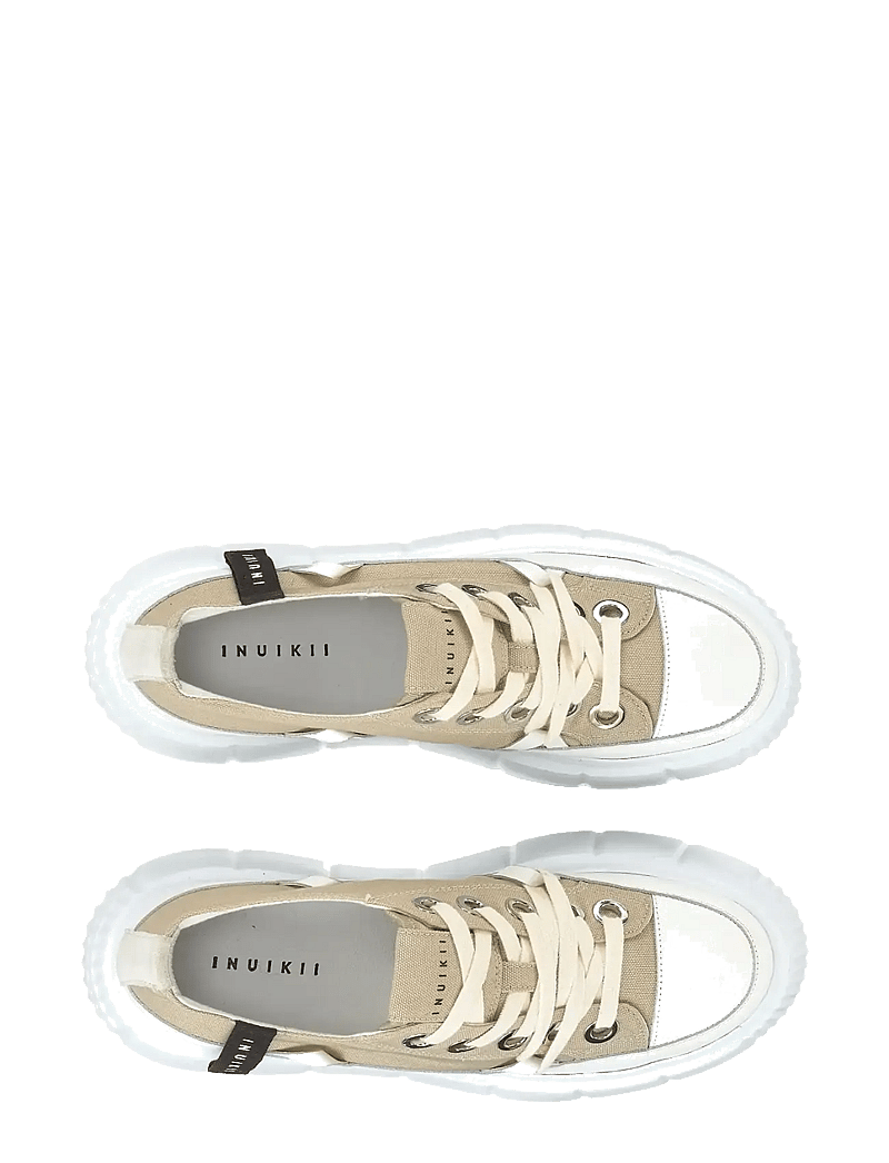 Inuikii - MATILDA CANVAS LOW - chunky sneakers - grey - 3