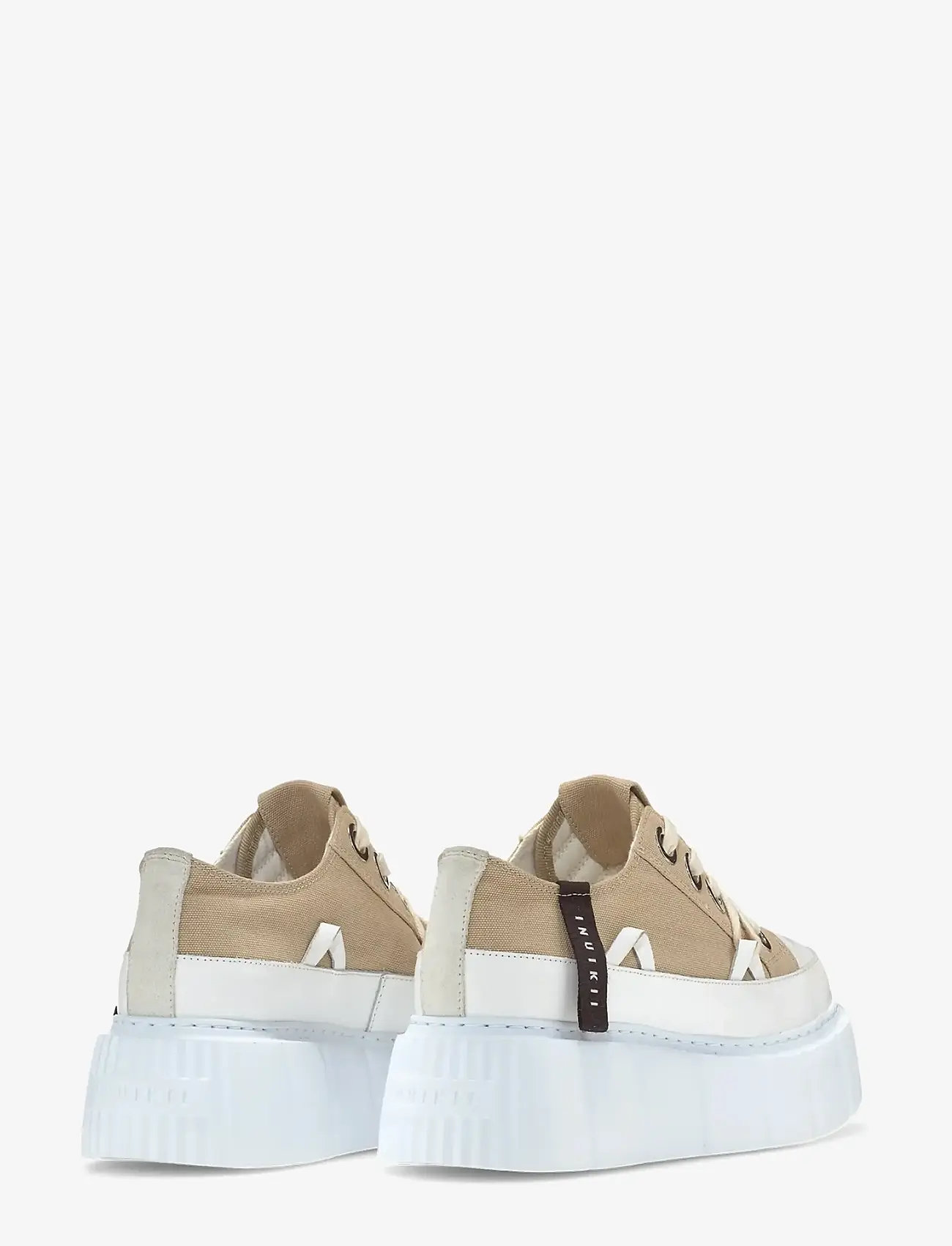 Inuikii - MATILDA CANVAS LOW - chunky sneakers - grey - 4