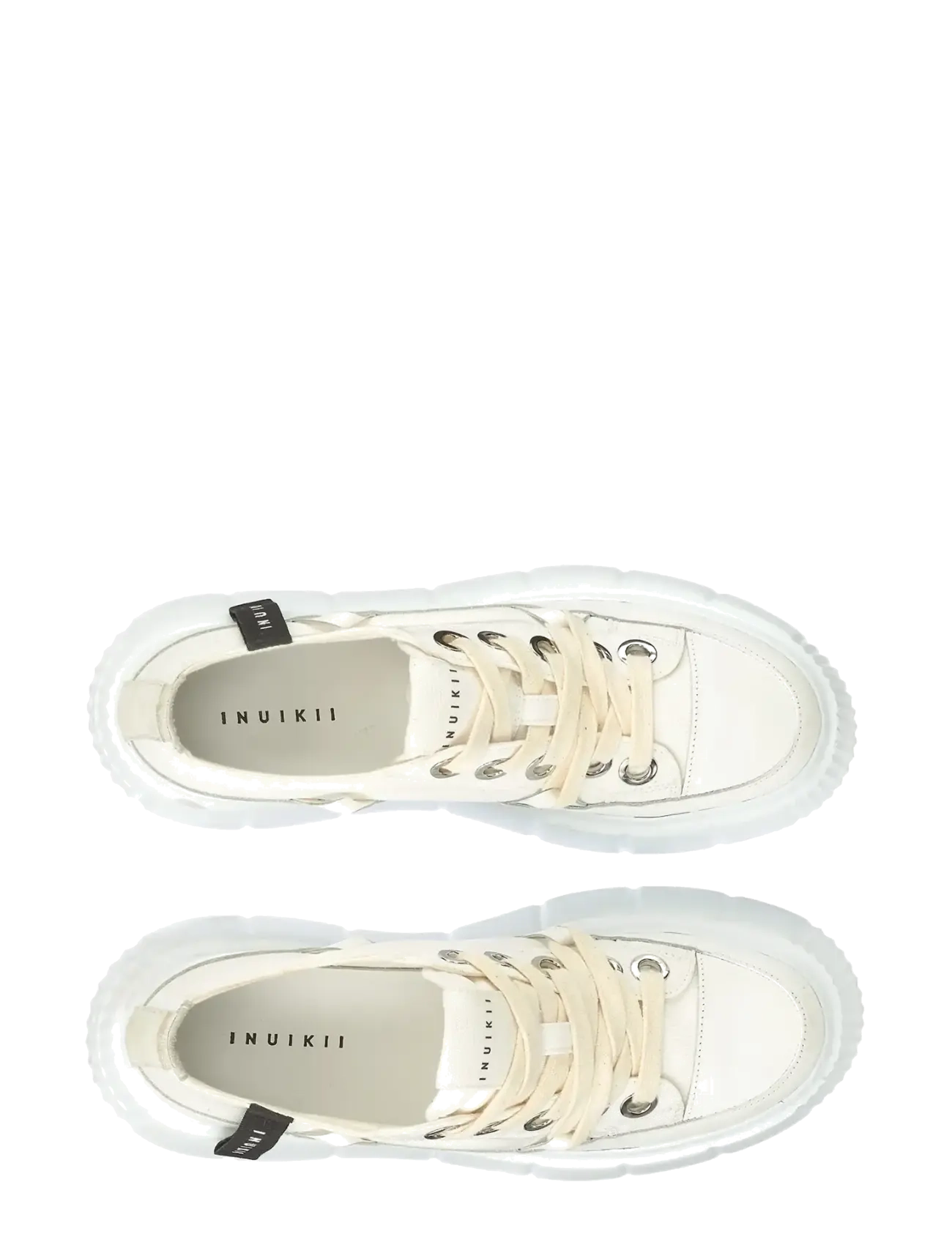 Inuikii - MATILDA CANVAS LOW - konfirmation - white - 2