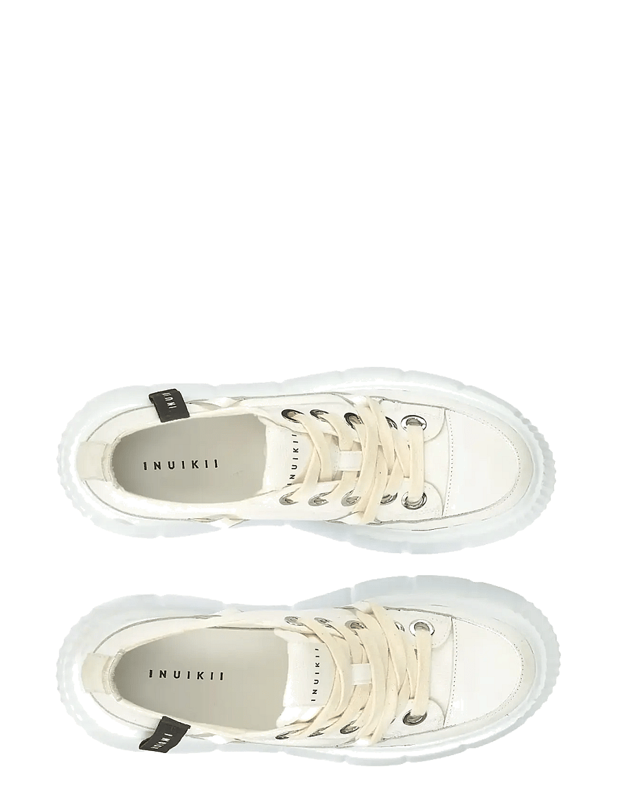 Inuikii - MATILDA CANVAS LOW - konfirmation - white - 2