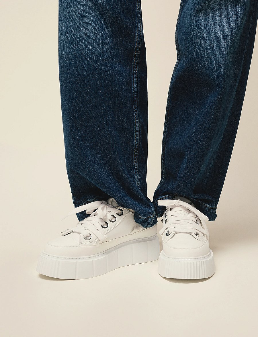 Inuikii - LEATHER MATILDA LOW - confirmation - white - 0