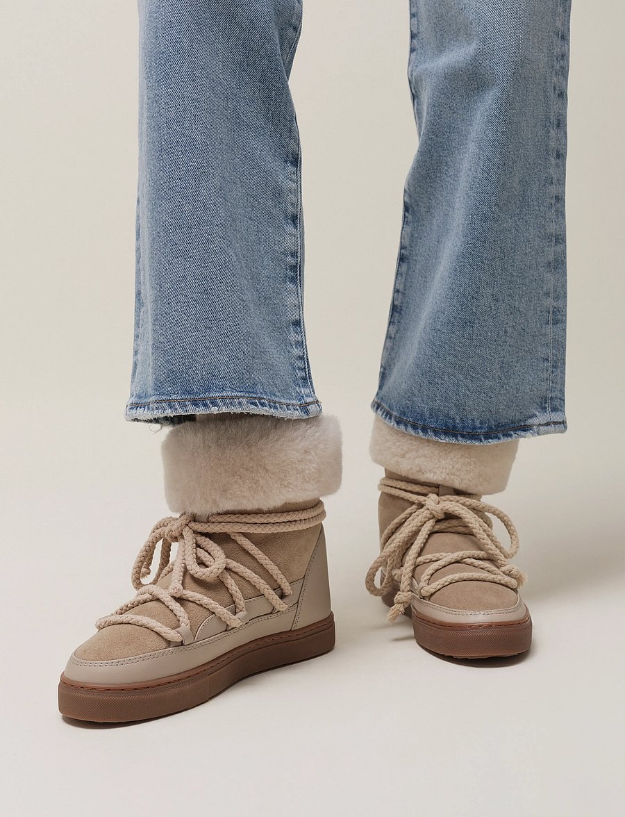Inuikii - CLASSIC HIGH - teddy-stiefel - beige - 0