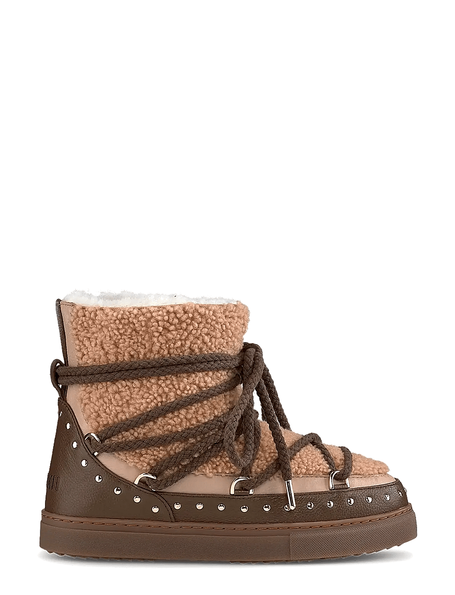 Inuikii - CURLY ROCK - teddy-stiefel - sand - 1
