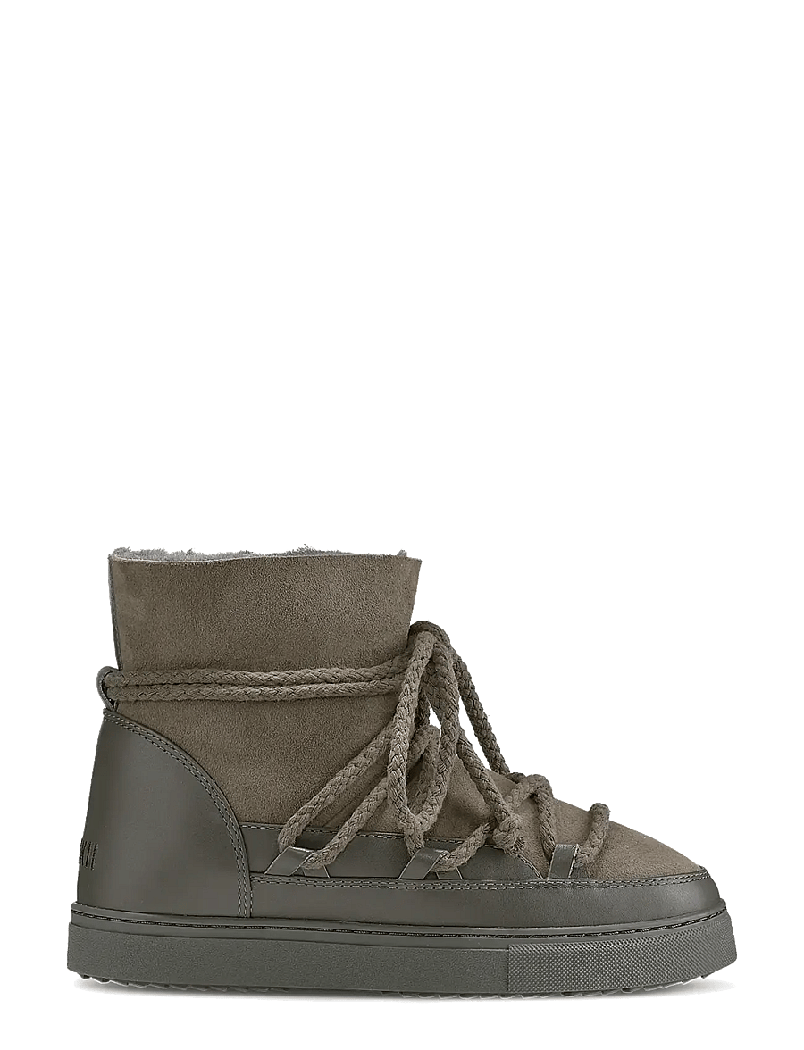 Inuikii - CLASSIC - teddy-saapad - dark grey - 1