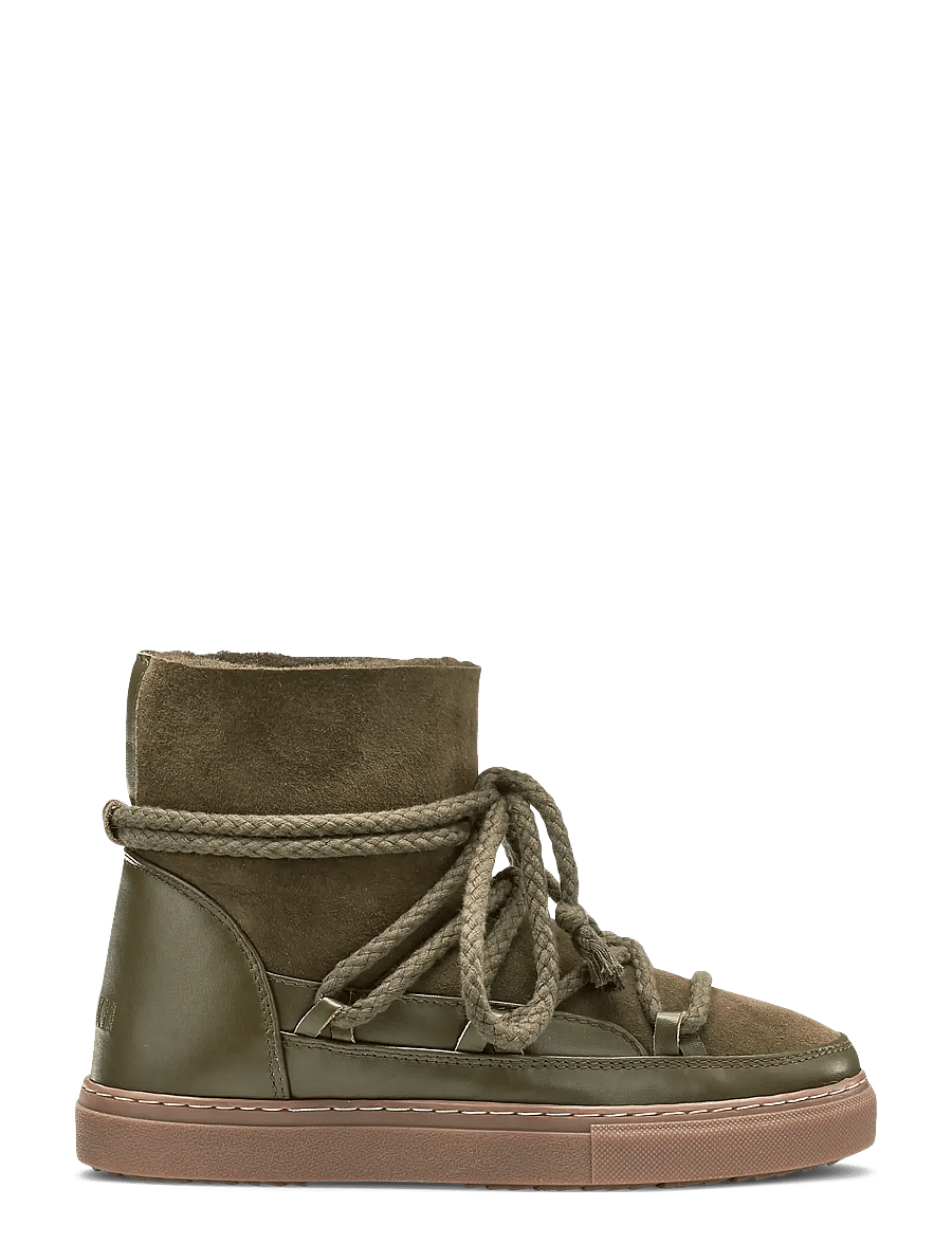 Inuikii - CLASSIC - teddy-stiefel - olive green - 1
