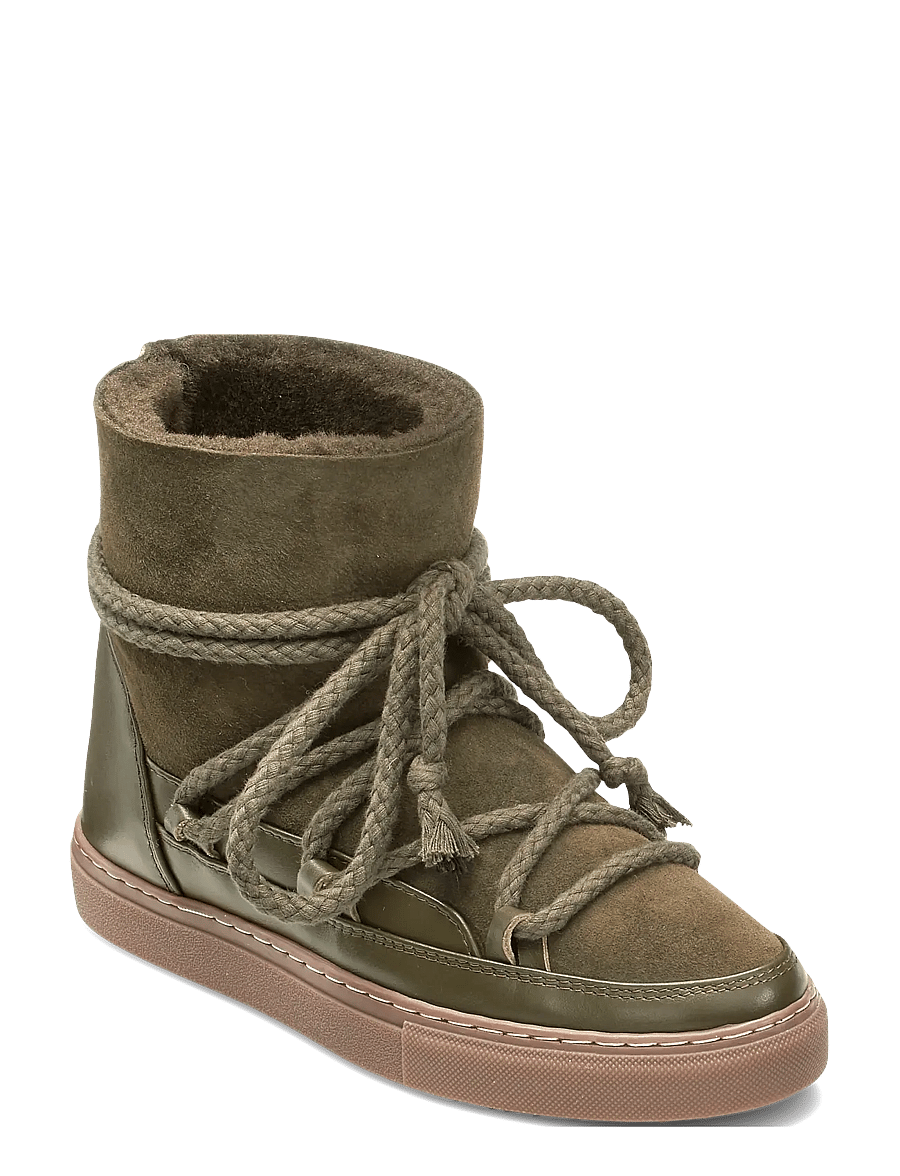 Inuikii - CLASSIC - teddy-stiefel - olive green - 2