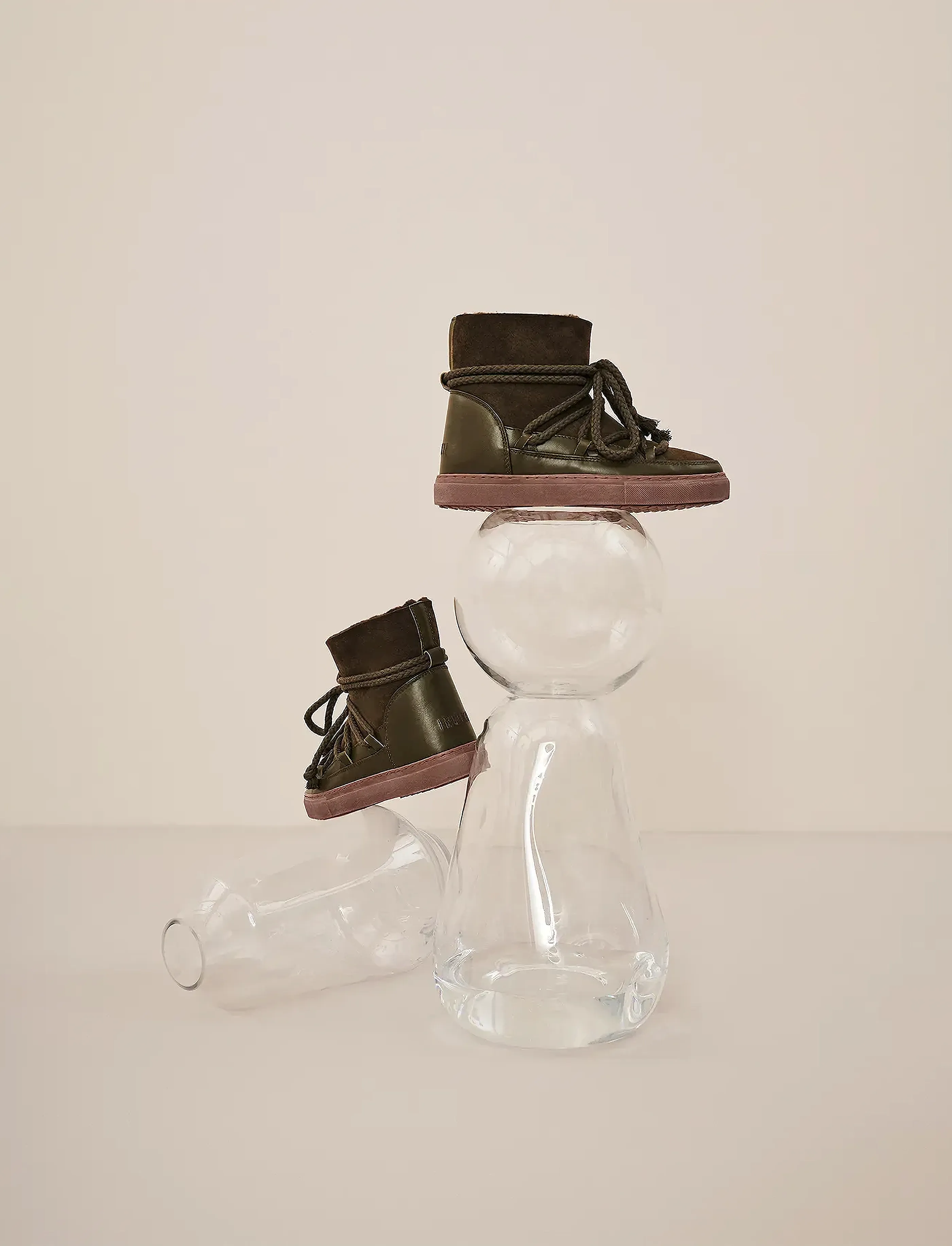 Inuikii - CLASSIC - stövlar - olive green - 3