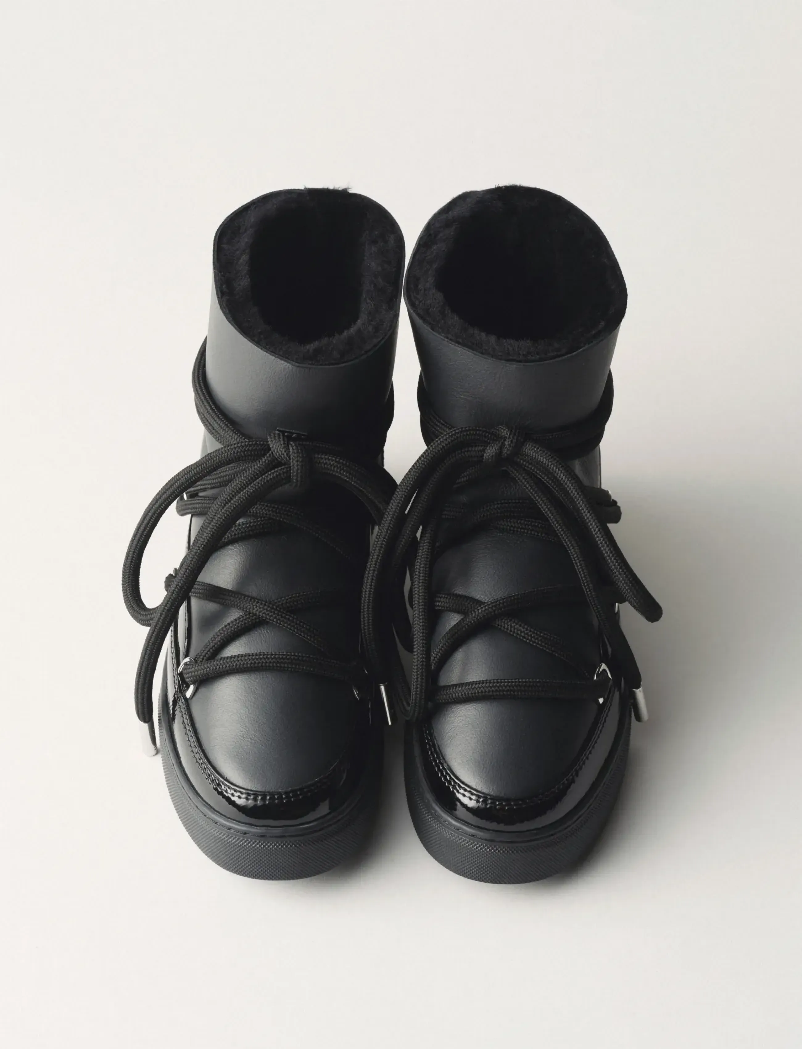 Inuikii - GLOSS - teddy-stiefel - black - 2