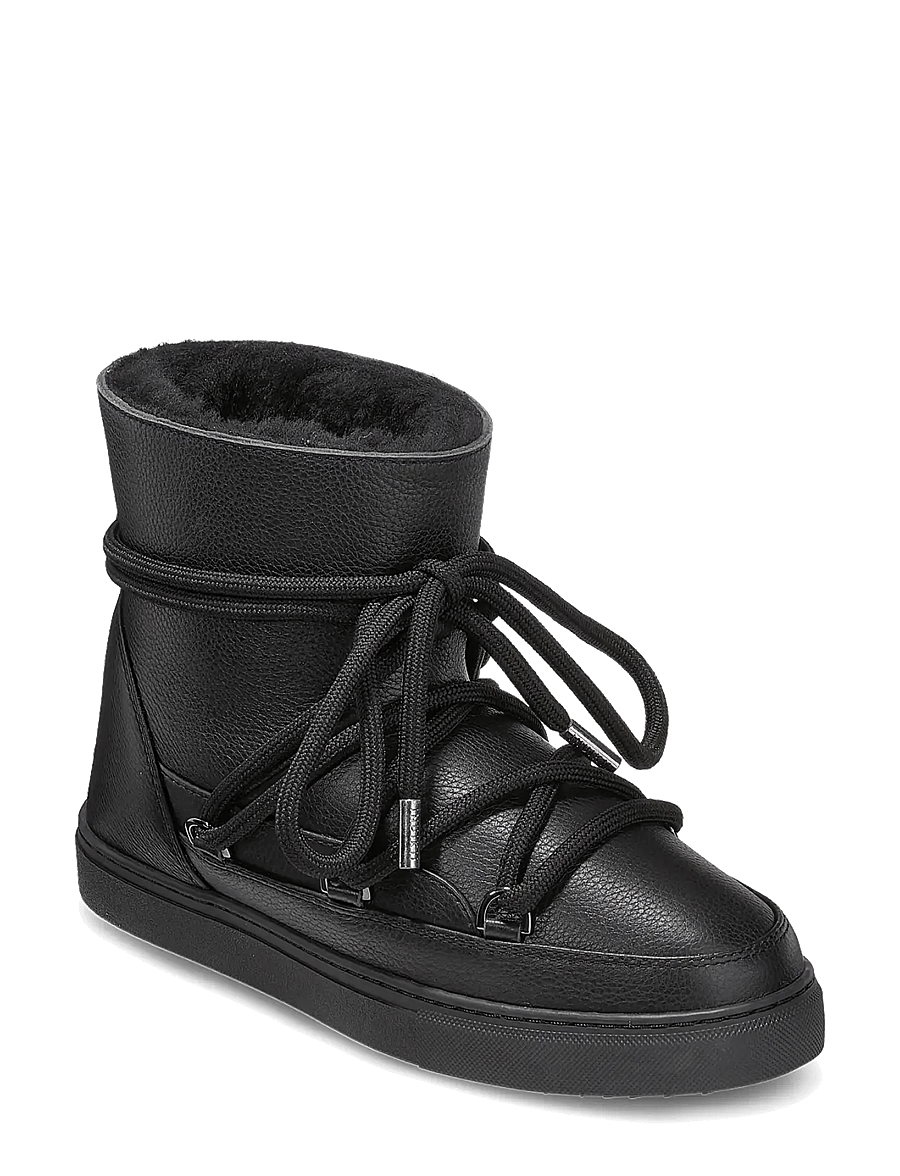 Inuikii - FULL LEATHER - talvesaapad - black - 0