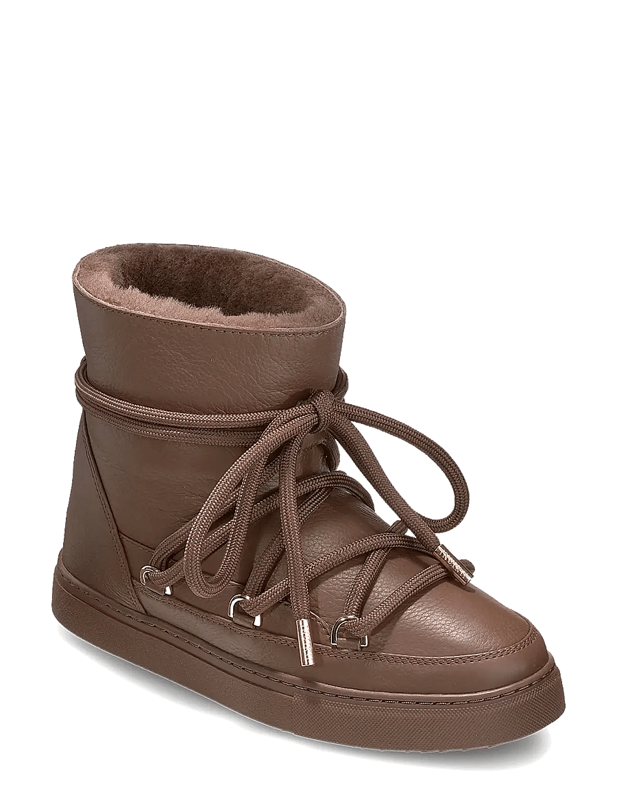 Inuikii - FULL LEATHER - winterschuhe - dark brown - 0