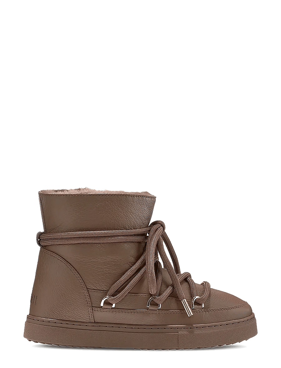 Inuikii - FULL LEATHER - winterschuhe - dark brown - 1