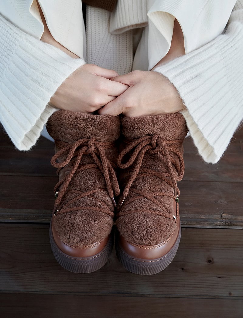 Inuikii - CURLY - talvesaapad - brown - 3