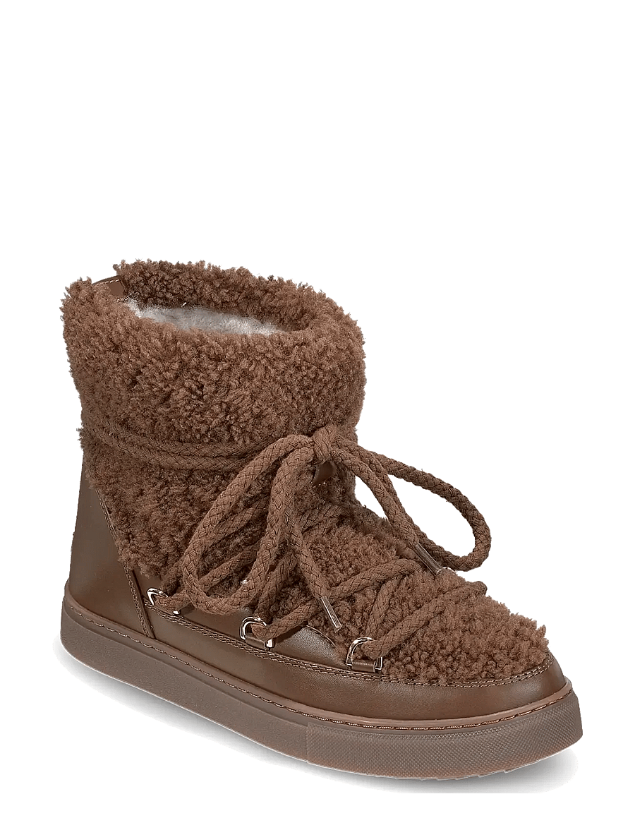 Inuikii - CURLY - teddy boots - brown - 0