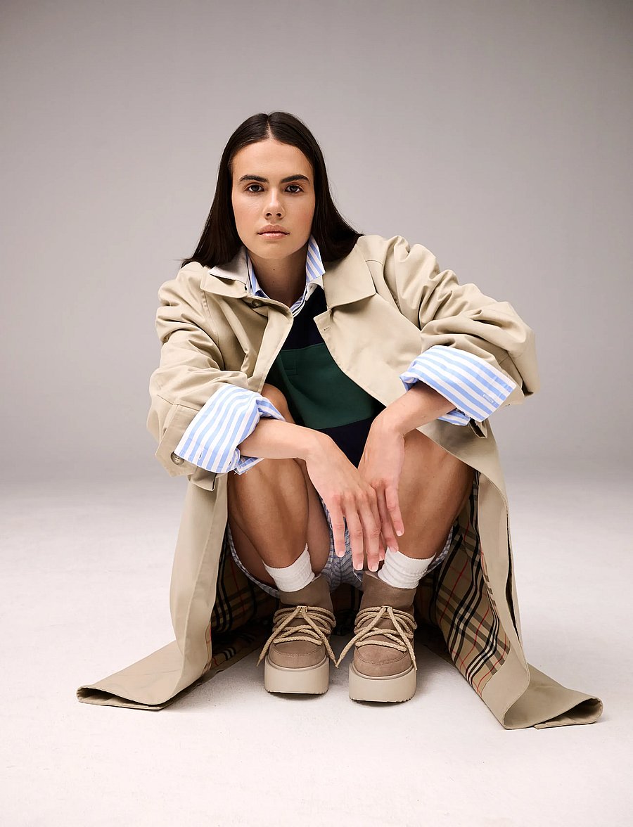 Inuikii - CLASSIC LOW PLATFORM - winterschuhe - beige - 0