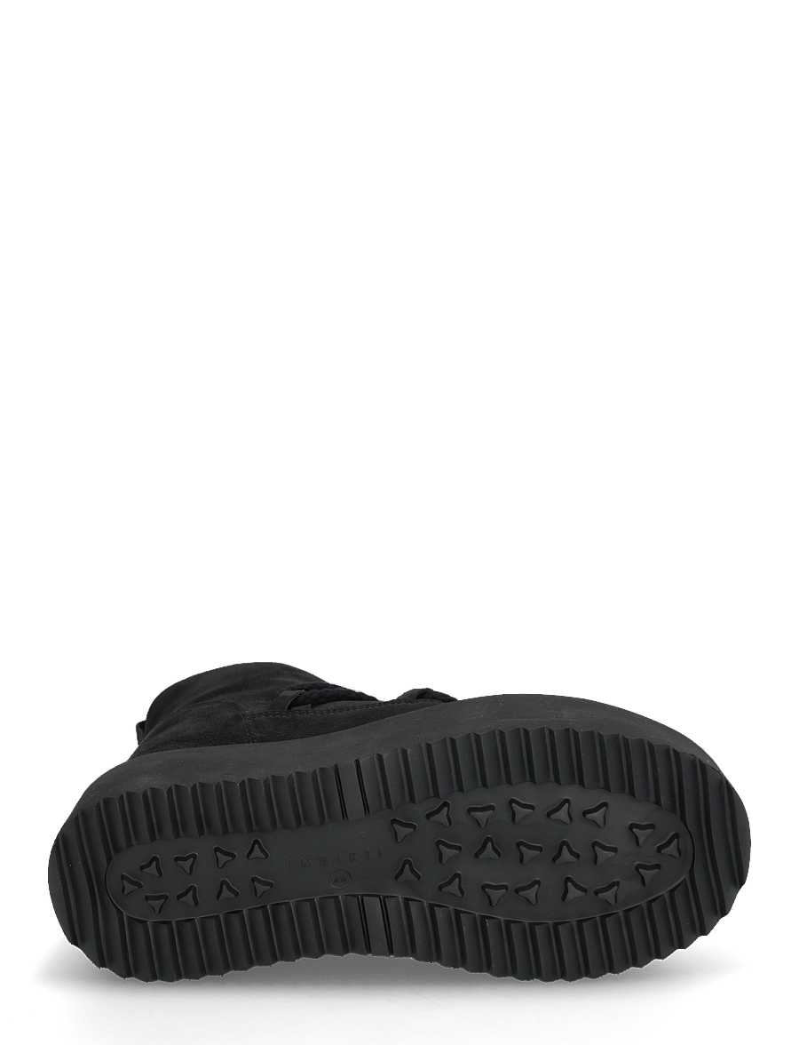 Inuikii - CLASSIC LOW PLATFORM - teddy-saapad - black - 4