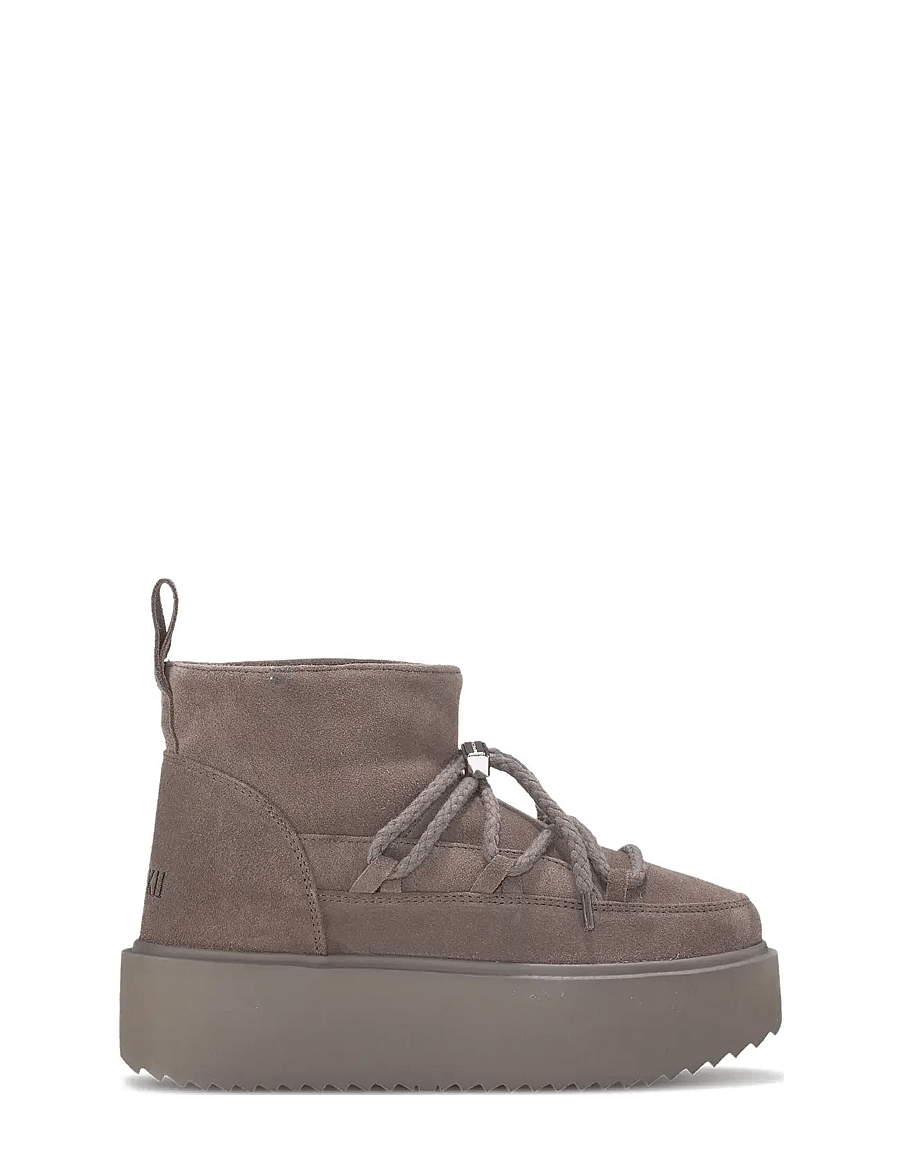 Inuikii - CLASSIC LOW PLATFORM - winterschuhe - taupe - 0