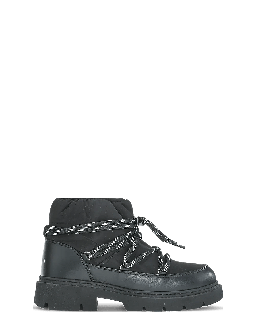 Inuikii - BIKER PUFFER - talvesaapad - black - 1