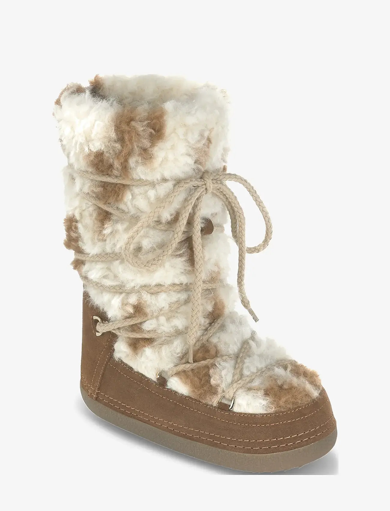Inuikii - TEDDY HIGH - varmforede sko - ecru - 1