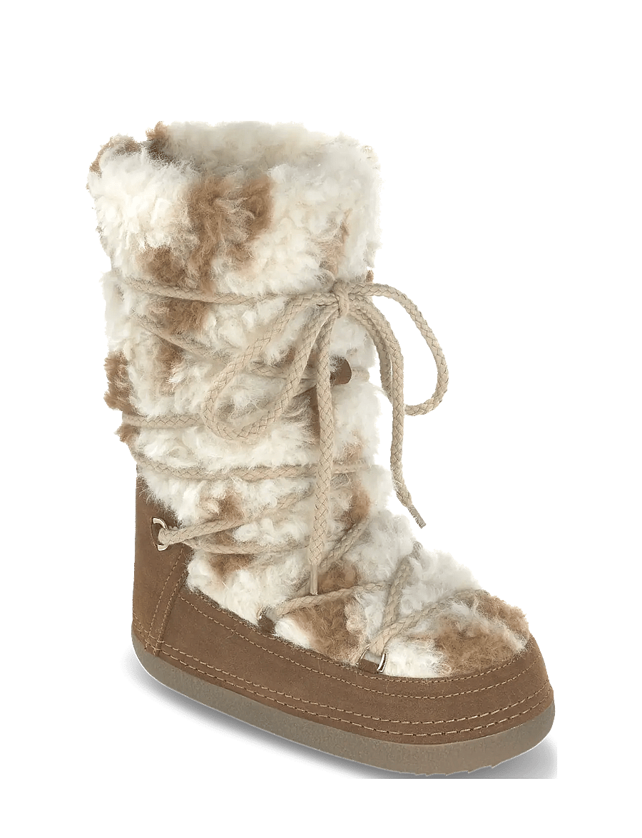 Inuikii - TEDDY HIGH - winterschuhe - ecru - 1