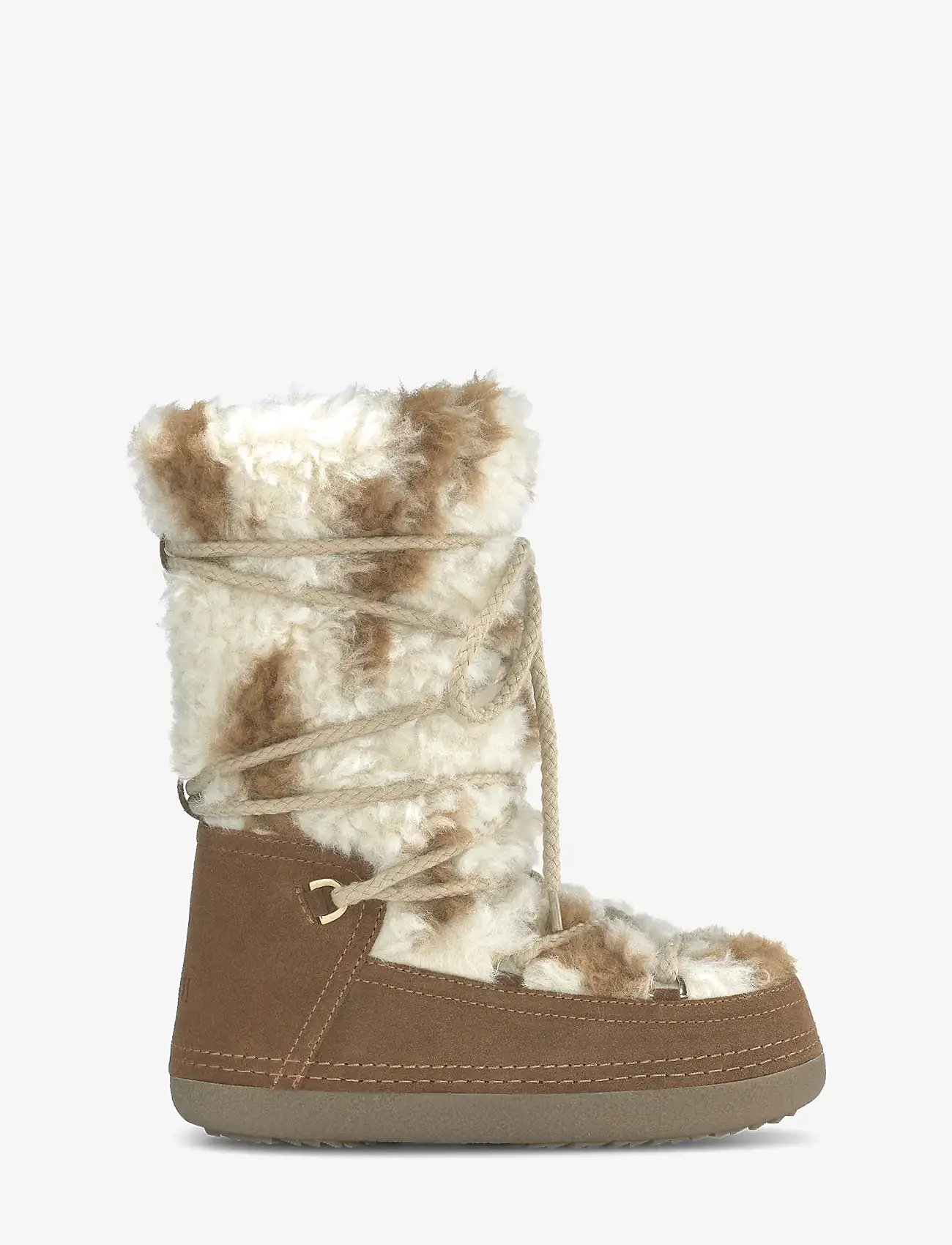 Inuikii - TEDDY HIGH - varmforede sko - ecru - 2