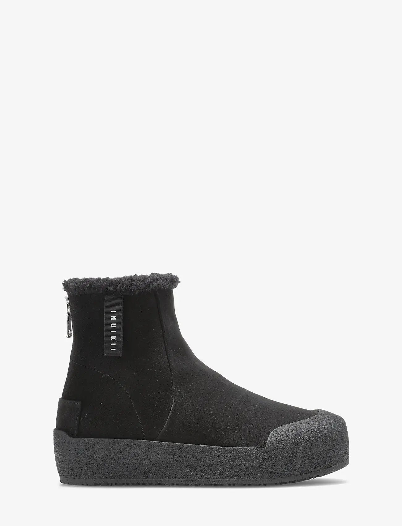 Inuikii - CORTINA - flat ankle boots - black - 0
