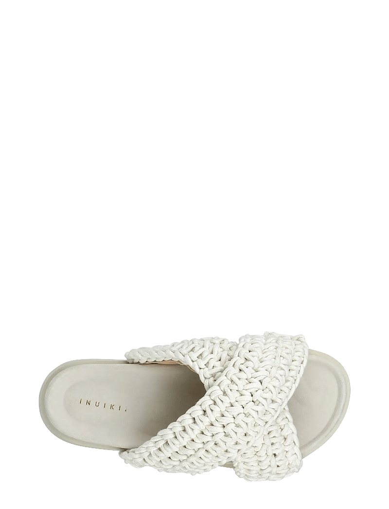 Inuikii - WOVEN - platta sandaler - white - 2