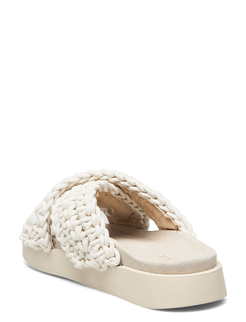 Inuikii - WOVEN - platta sandaler - white - 3